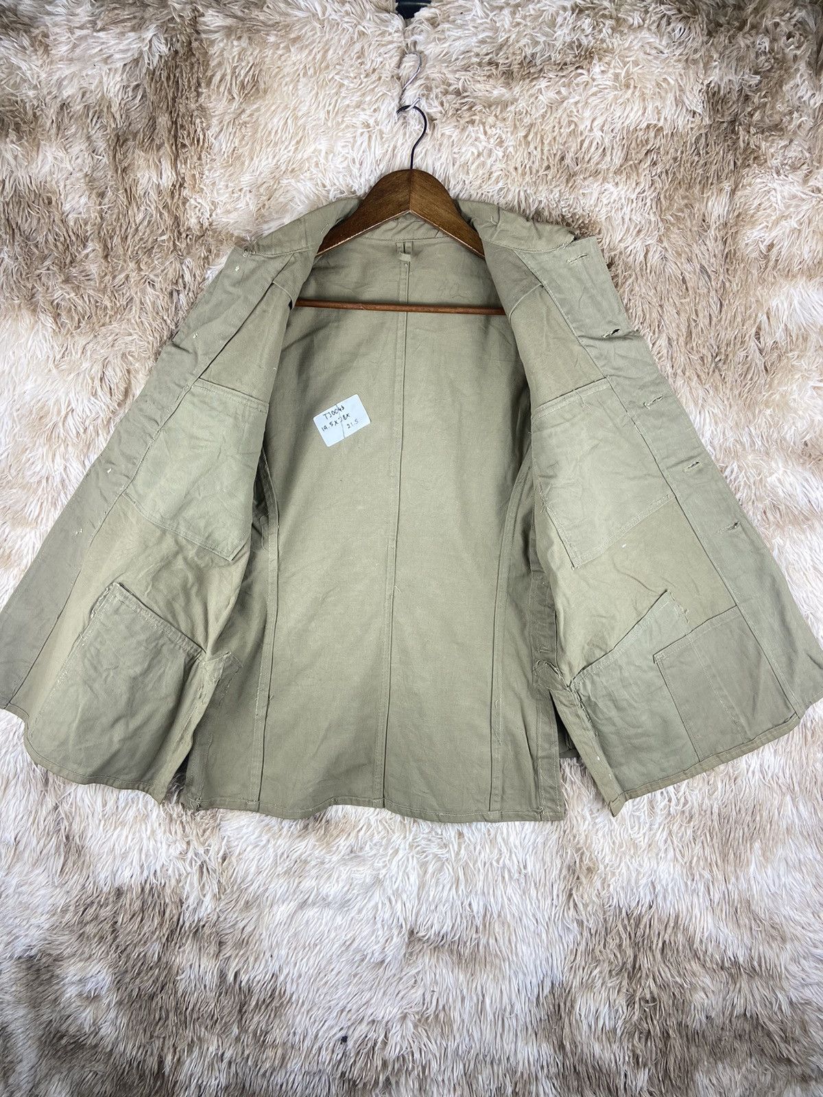 Japanese Brand Vintage JAPANESE ARMY Button Up Collar Jacket Size US M / EU 48-50 / 2 - 10 Thumbnail