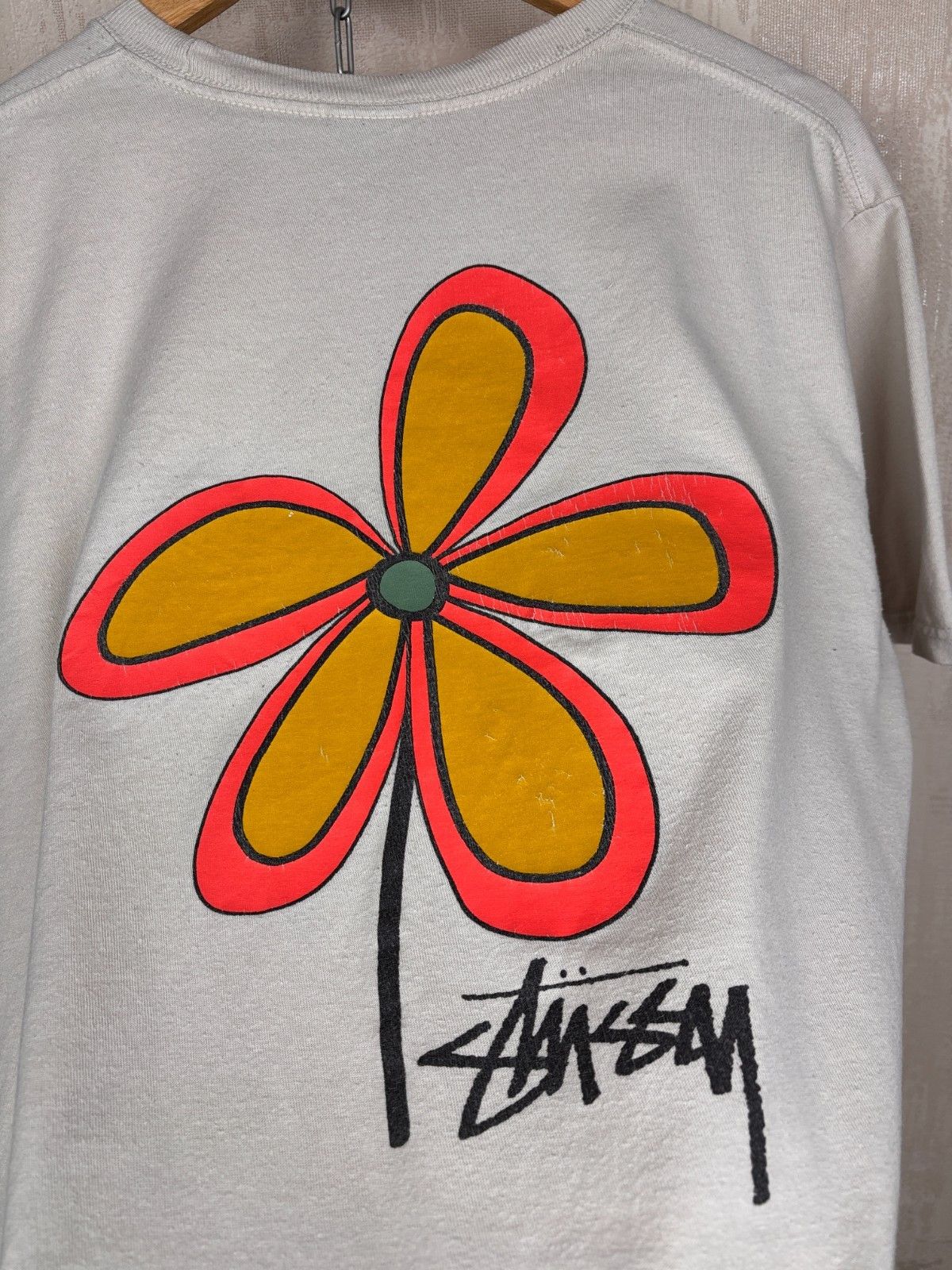 Stussy Stüssy Flower Tee T-shirt Size US M / EU 48-50 / 2 - 9 Thumbnail
