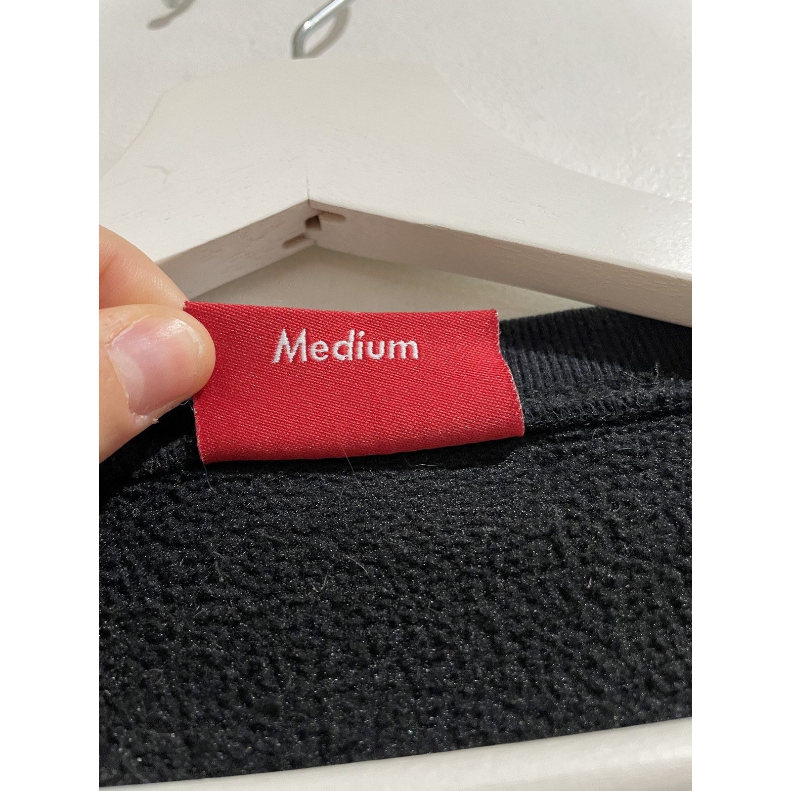 Supreme SUPREME SMALL BOX LOGO FLEECE CREWNECK SIZE MEDIUM PREOWNED Size US M / EU 48-50 / 2 - 4 Thumbnail
