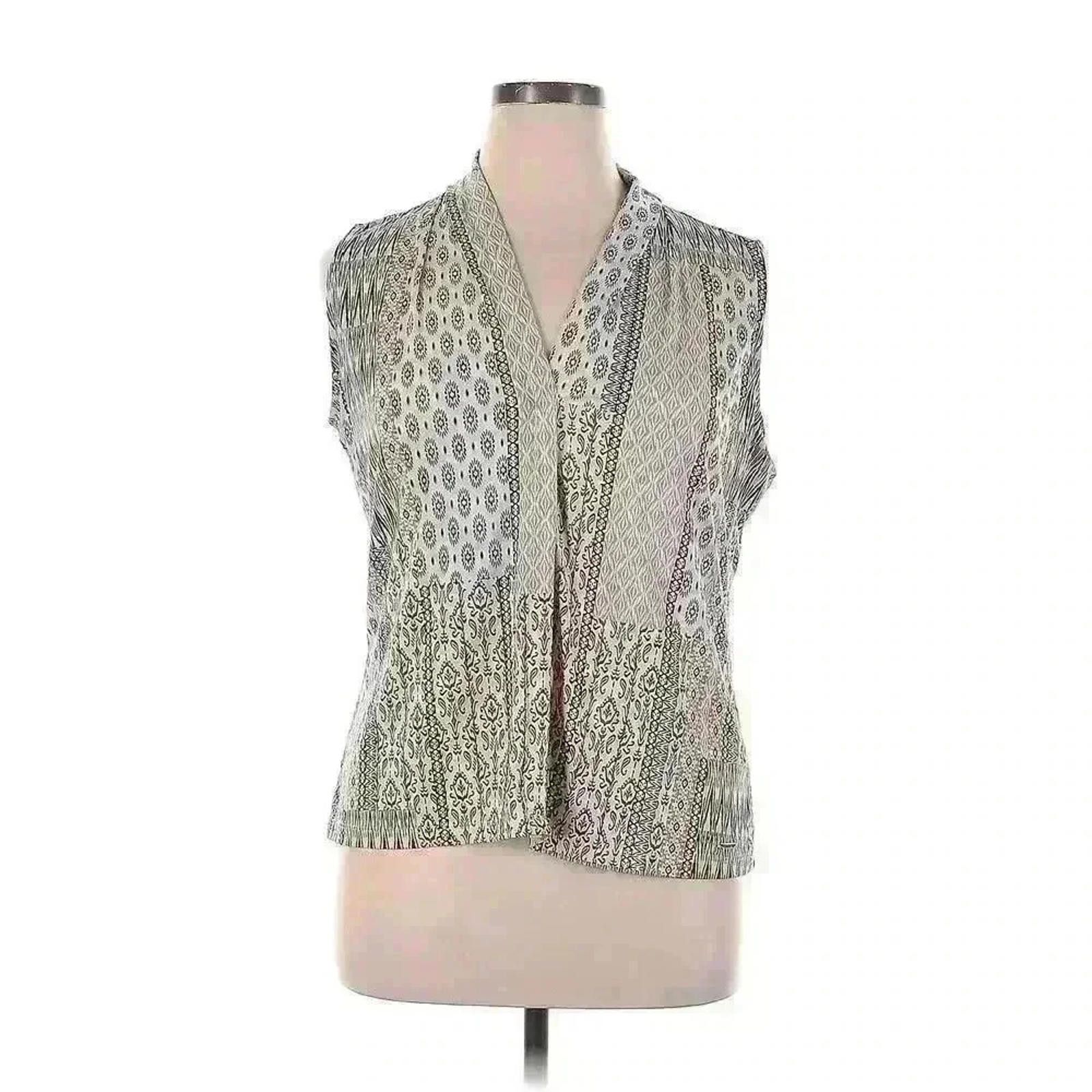 Calvin Klein Calvin Klein Sleeveless Blouse Size XL Size XL / US 12-14 / IT 48-50 - 1 Thumbnail
