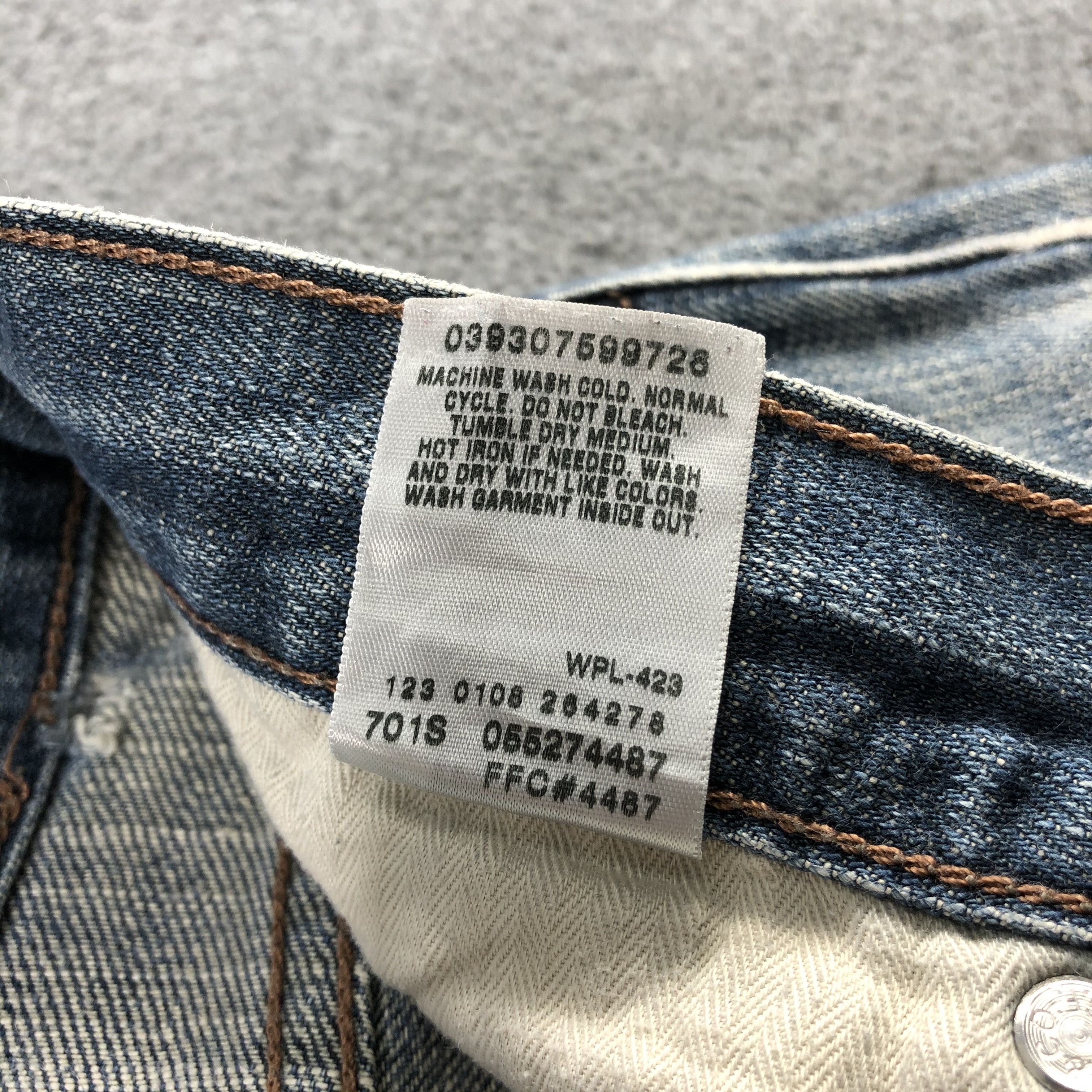 Levi's Vintage Blue Wash Levis 527 Flare Jeans-J1590 Size US 33 - 16 Thumbnail