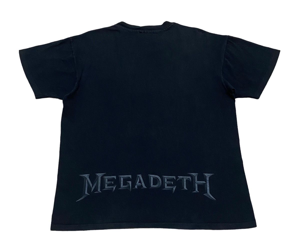 Band Tees Rare Design Vintage Thrash Metal Band Megadeth T-shirt 1990s Size US L / EU 52-54 / 3 - 2 Thumbnail
