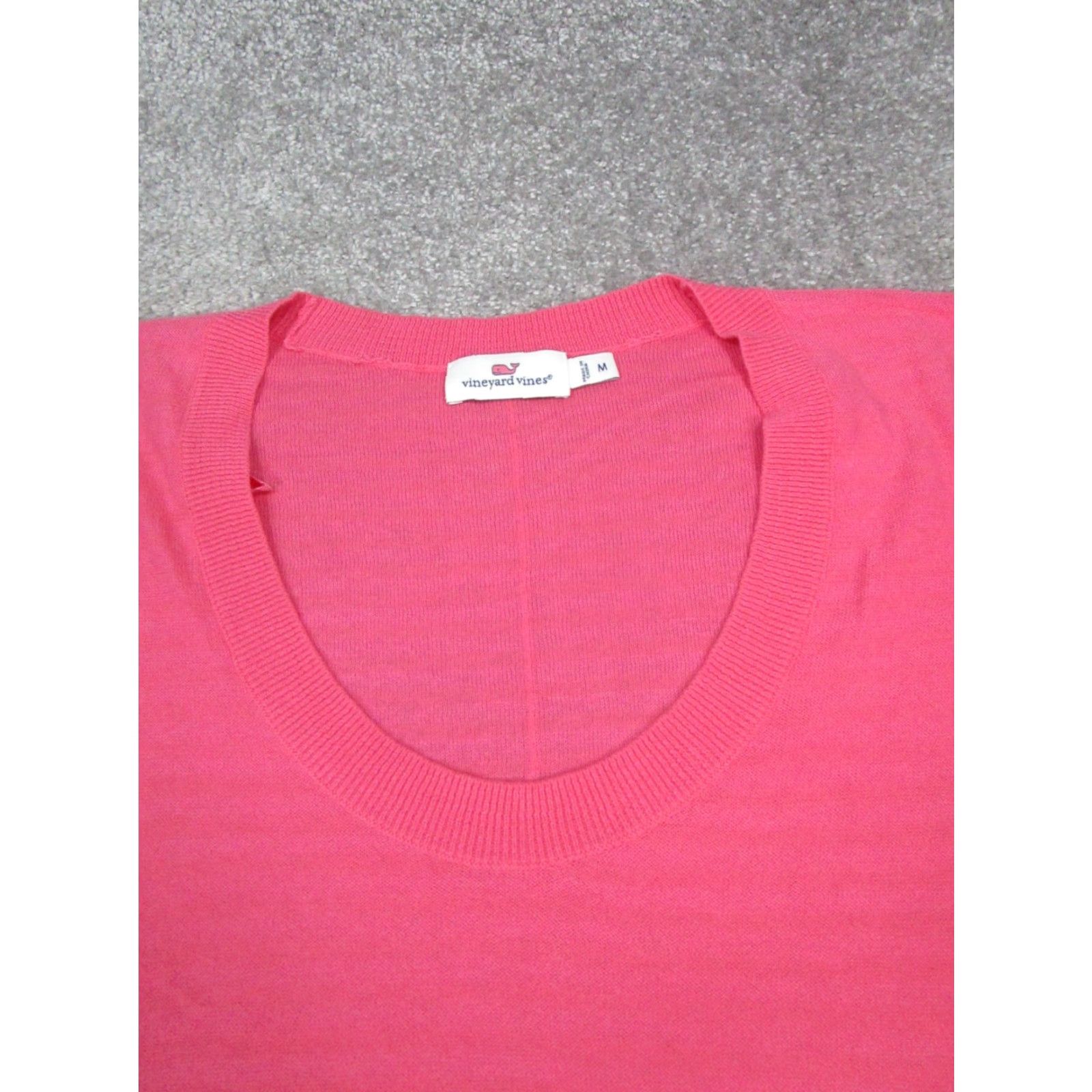 Vineyard Vines Vineyard Vines Sweater Mens M Pink Cotton Knit Pullover Pullover Logo Regular Knit Clothing Mens Shirt? Size US M / EU 48-50 / 2 - 2 Thumbnail