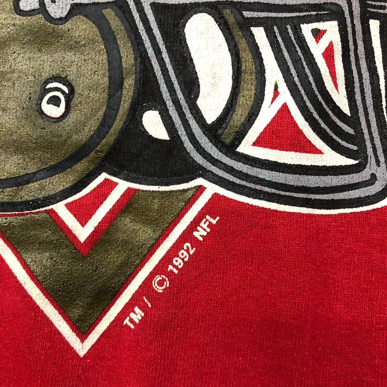 Japanese Brand × Vintage Y414 VTG 90s 49ERS SAN FRANCISCO NFL HOODIE Size US XL / EU 56 / 4 - 6 Thumbnail