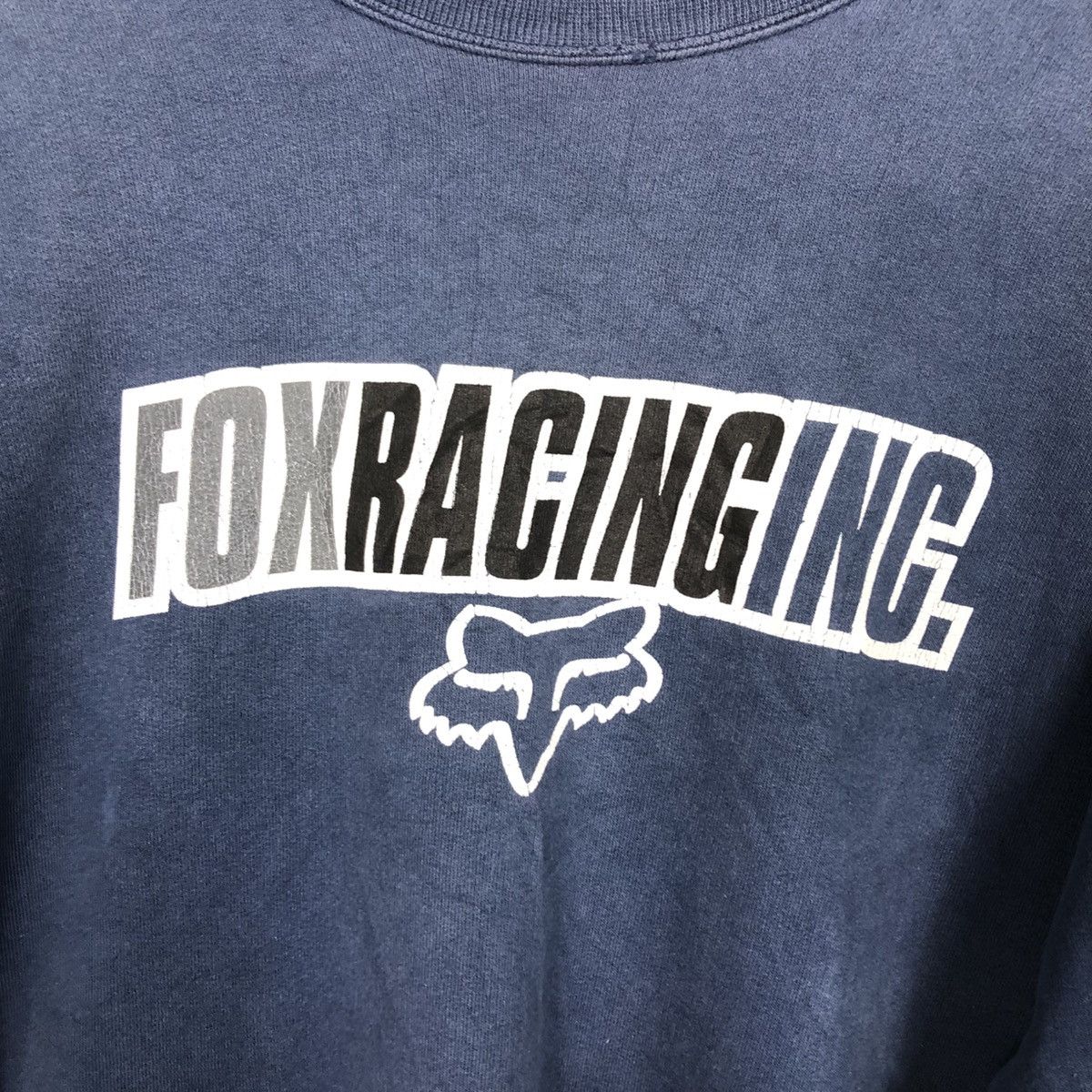Fox Racing 📌Vintage Sweatshirt Fox Racing Big Logo Size US M / EU 48-50 / 2 - 15 Thumbnail