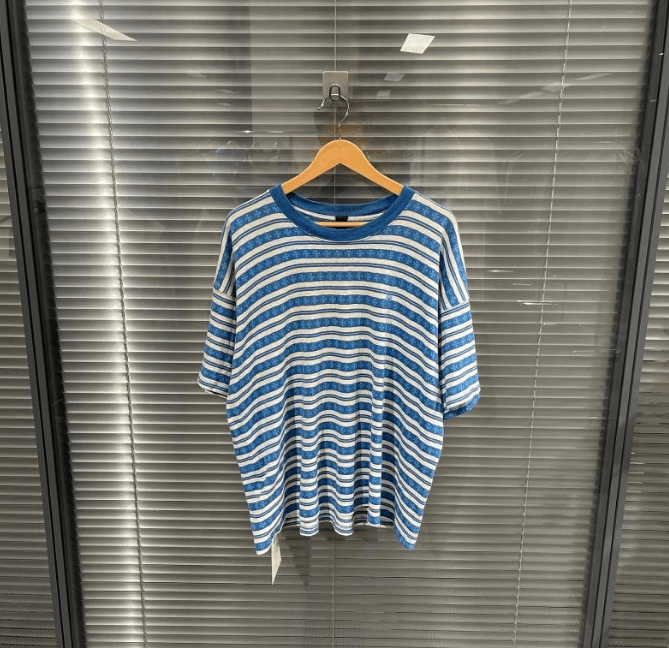 Chrome Hearts Chrome Hearts Striped Crew Neck Short Sleeve T-shirt Size US M / EU 48-50 / 2 - 1 Thumbnail