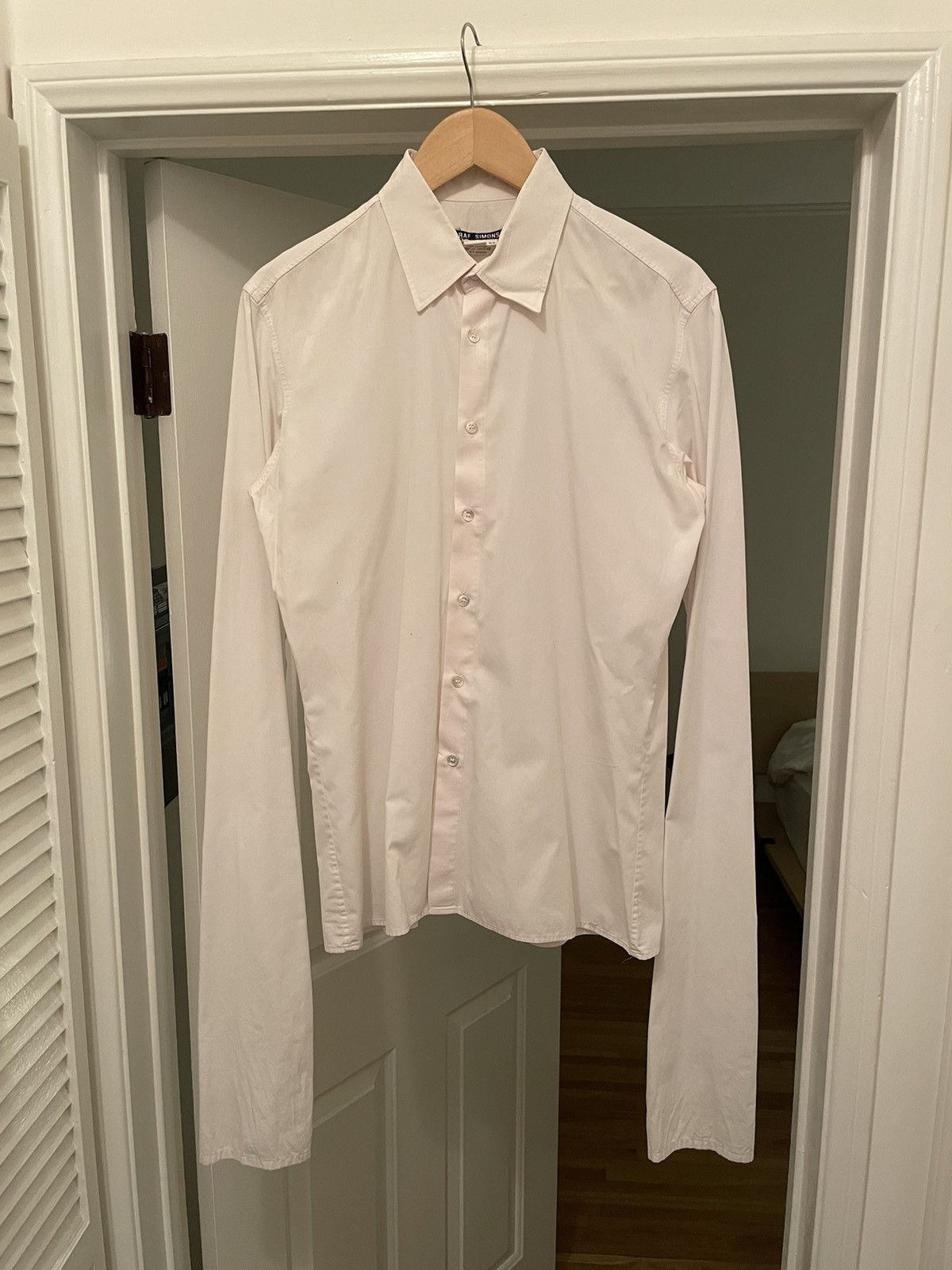 Raf Simons SS1998 Black Palms Elongated Sleeve Shirt Size US XL / EU 56 / 4 - 1 Thumbnail