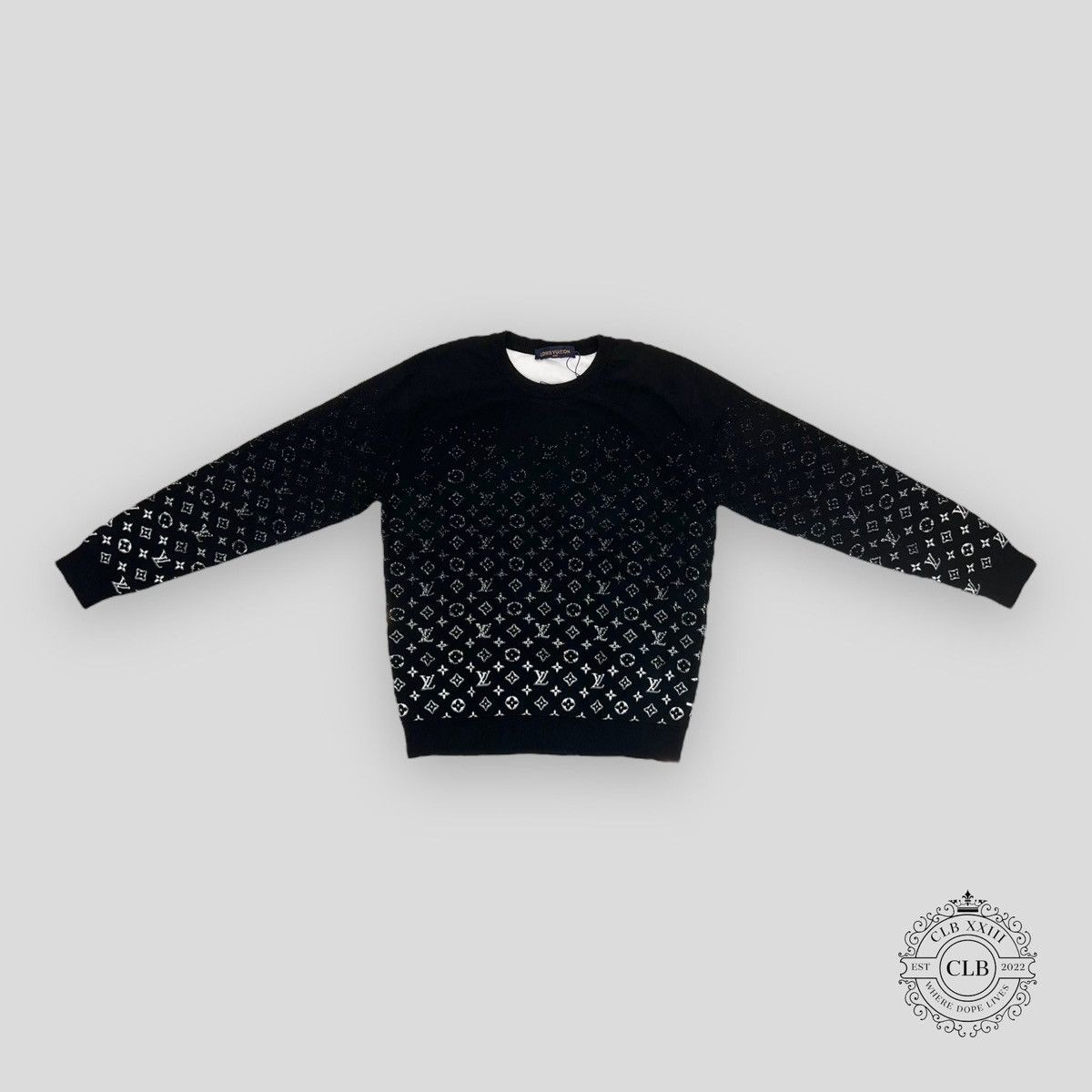 Louis Vuitton LOUIS VUITTON MONOGRAM DEGRADE LS KNITWEAR Size US XL / EU 56 / 4 - 1 Thumbnail