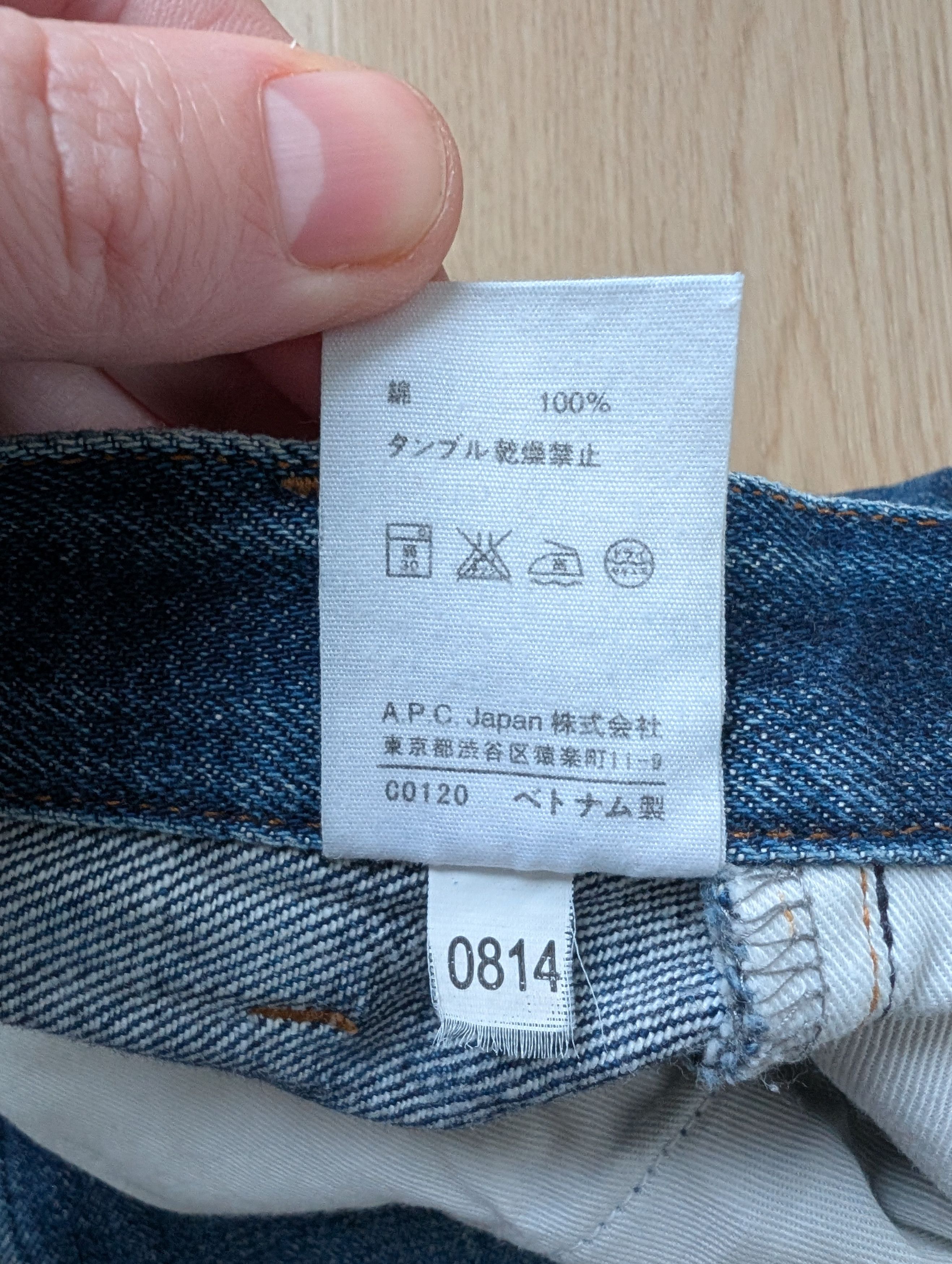 A.P.C. A.P.C. Standard Blue Jeans Selvedge Distressed Faded Size US 29 - 11 Thumbnail