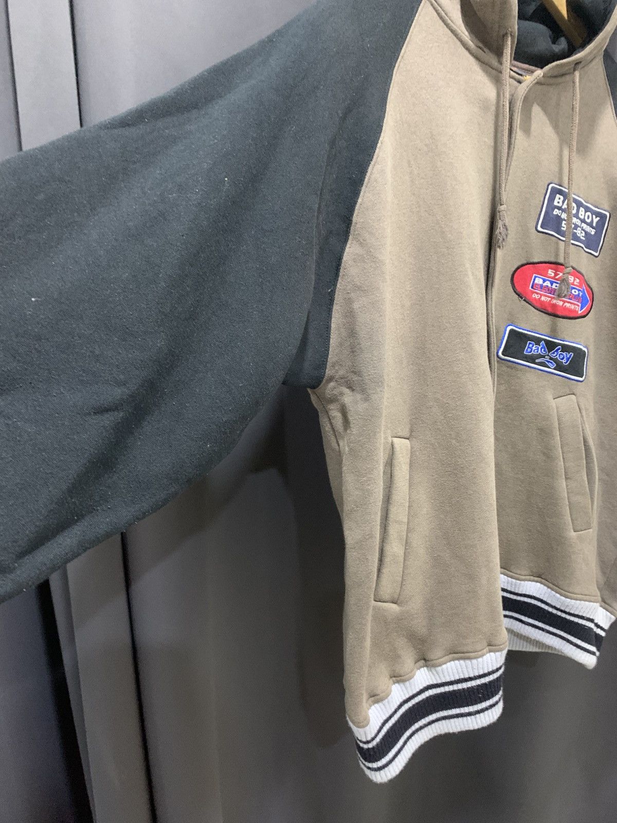 No Fear Vtg 90s Bad Boy patch logo varsity jacket Size US L / EU 52-54 / 3 - 5 Thumbnail