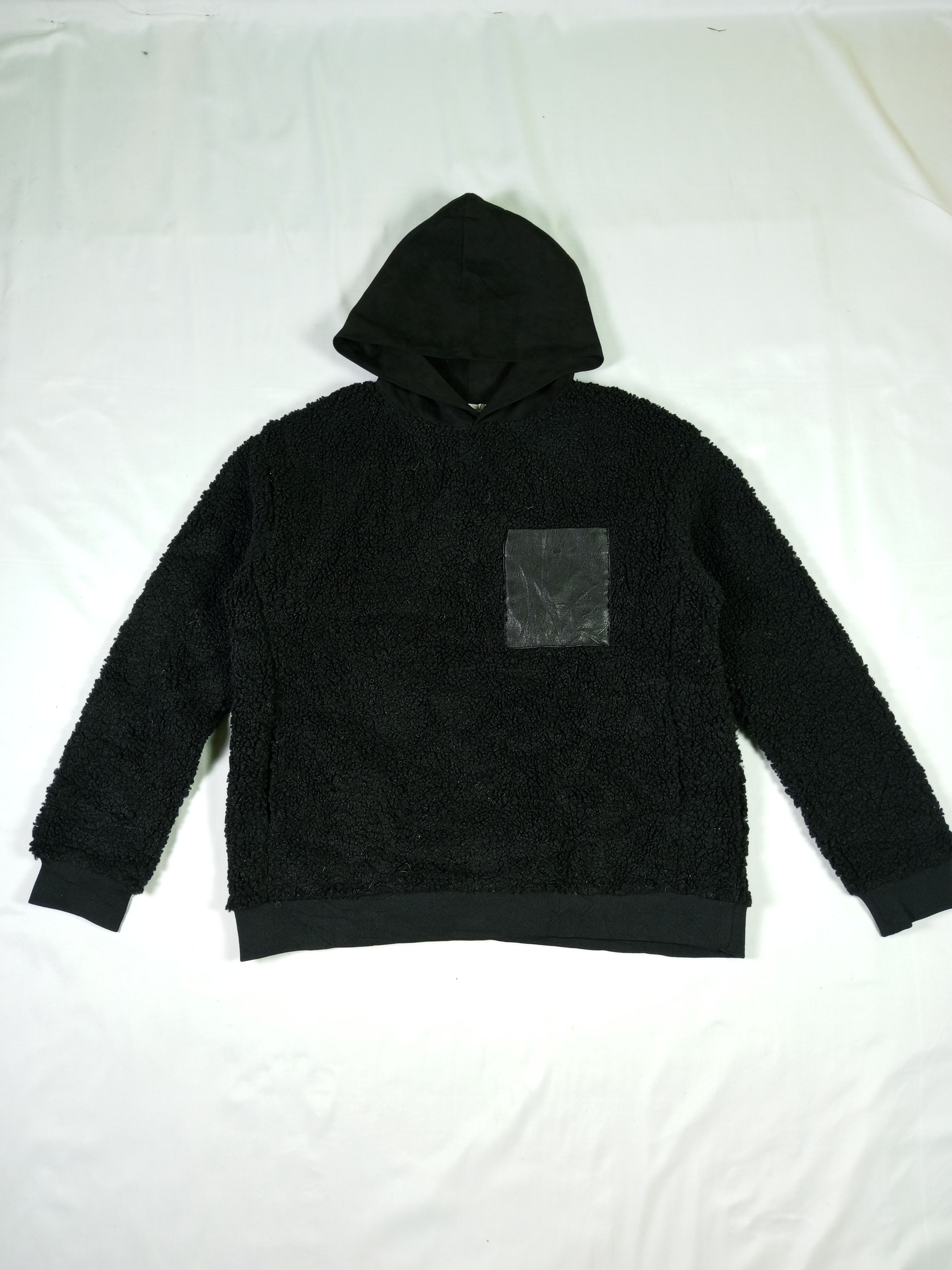 TAKEO KIKUCHI / 90's leather pullover