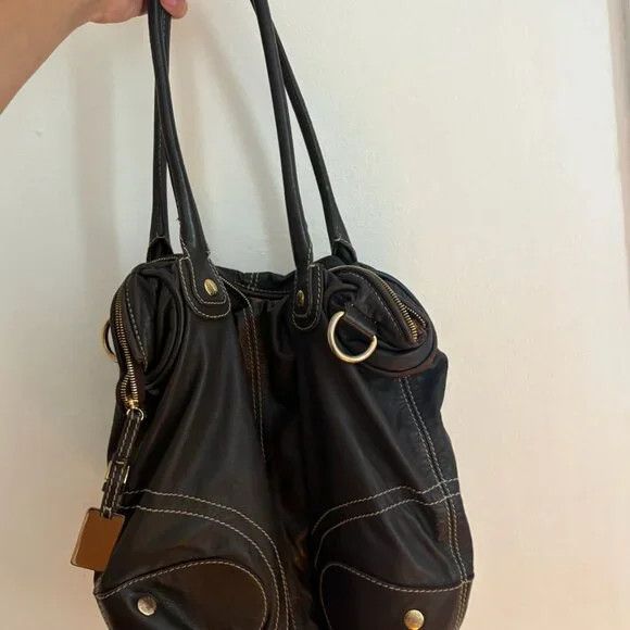 Dolce & Gabbana Do Gabbana One Shoulder Leather Handbag (OS) Size ONE SIZE - 9 Thumbnail