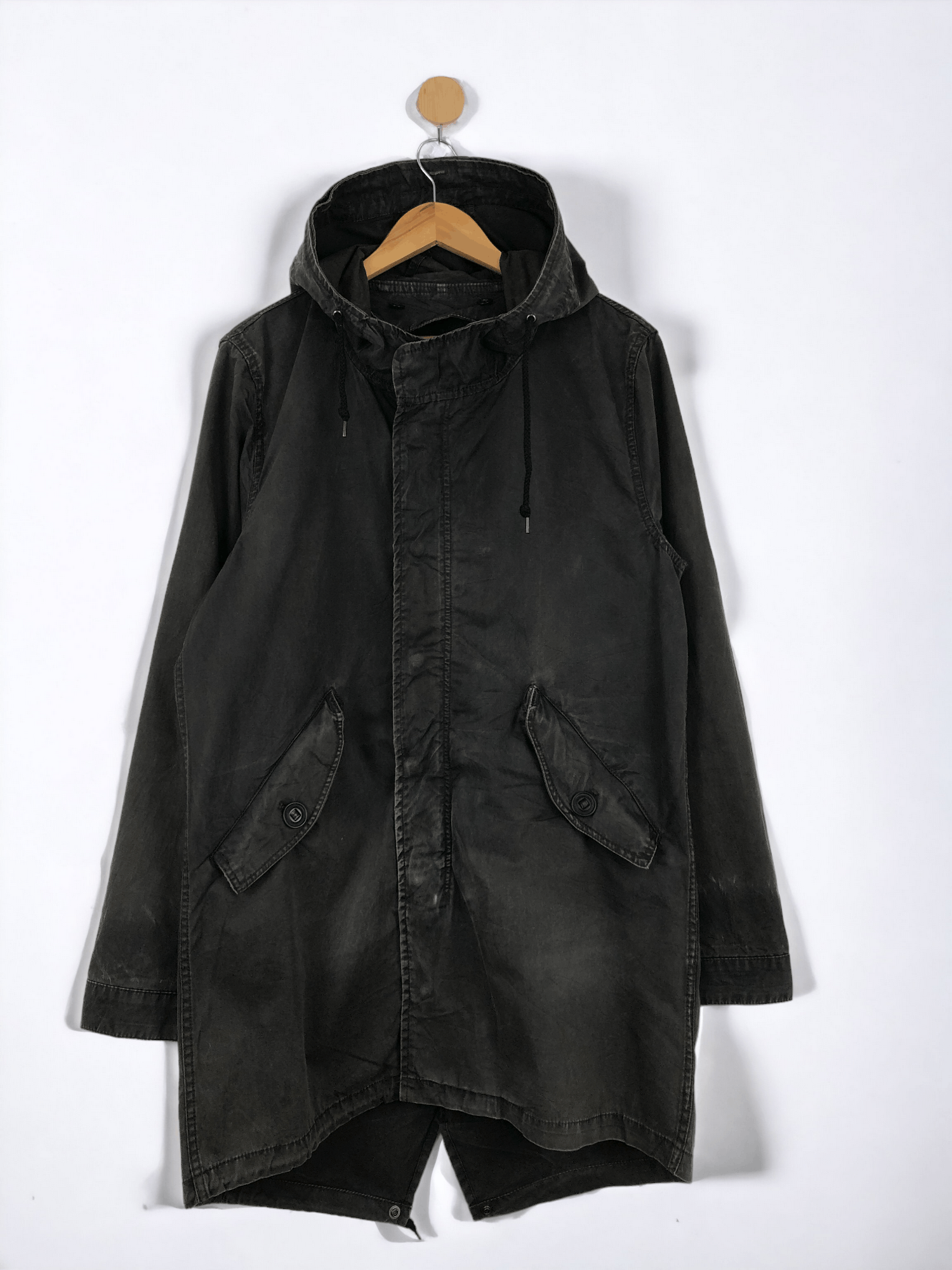 If Six Was Nine Vintage Back Number Hoodie Zipper Ups Long Jacket JA0011 Size US L / EU 52-54 / 3 - 1 Thumbnail