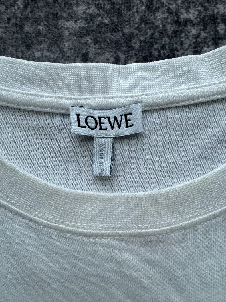 Loewe Loewe White embroidered logo short-sleeve Size XS / US 0-2 / IT 36-38 - 3 Thumbnail