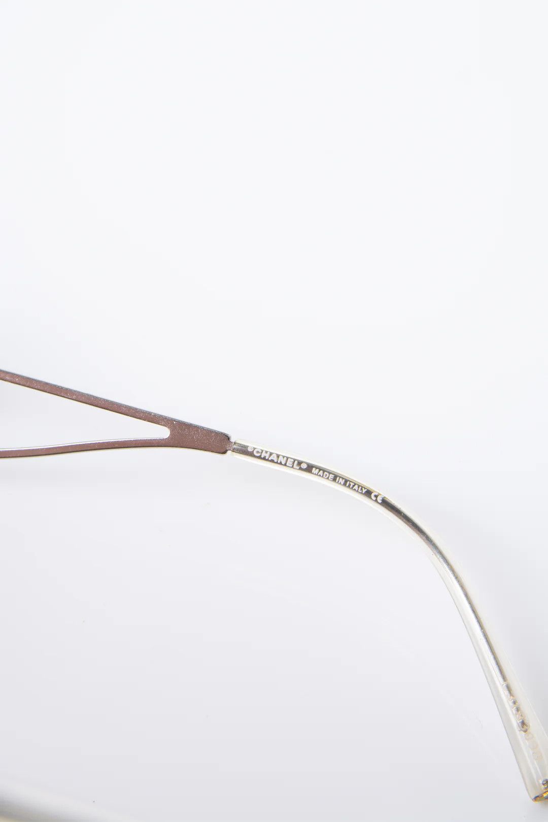Chanel Chanel Sunglasses 4072-B CC Rhinestone Rimless 4017 Vintage Size ONE SIZE - 6 Thumbnail