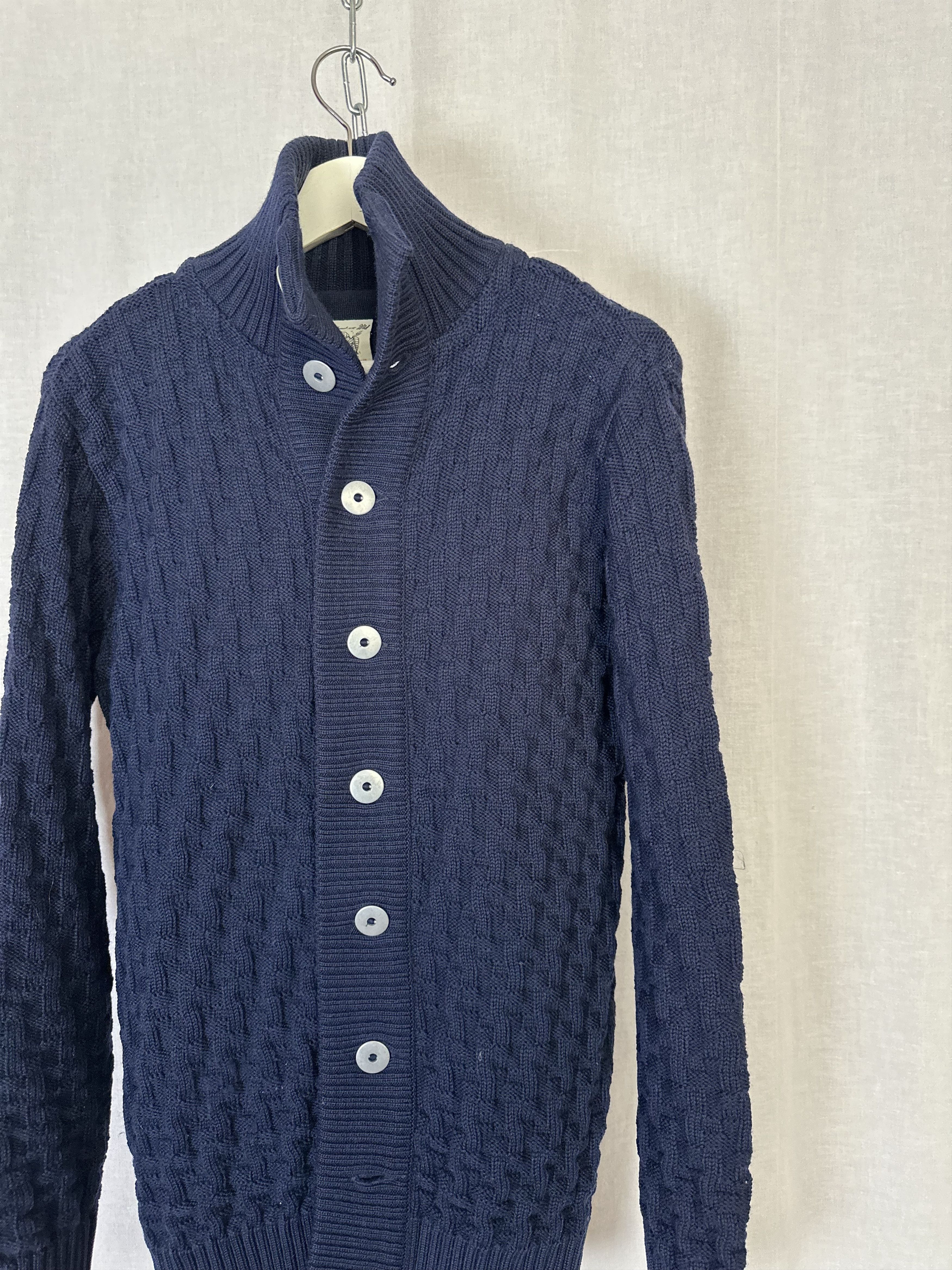 S.N.S. Herning Navy stark cardigan Size US S / EU 44-46 / 1 - 2 Thumbnail