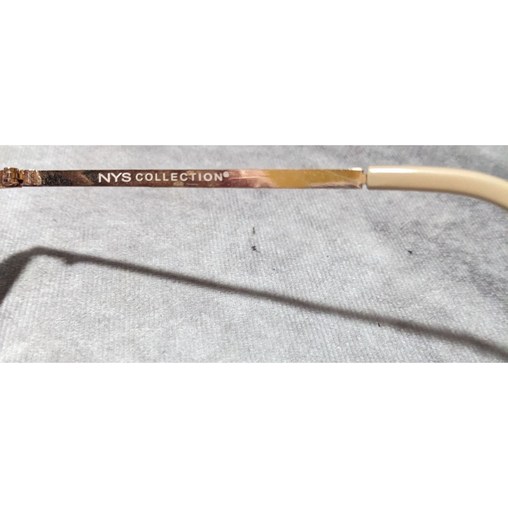 Other NYS Collection Morgan Avenue Beige And Rose Gold Sunglasses Size ONE SIZE - 7 Thumbnail