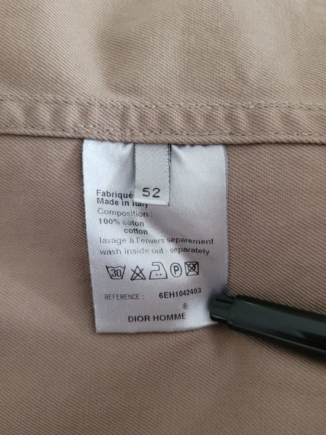 Dior Dior Homme by Hedi Slimane 2006 utility military jacket Size US L / EU 52-54 / 3 - 5 Thumbnail
