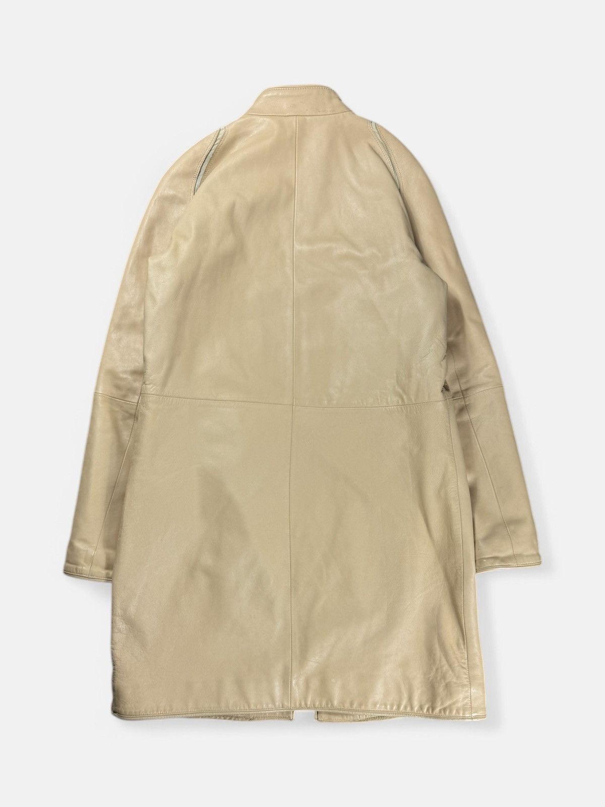 Mandarina Duck Mandarina Duck - 00’s Leather Coat Size US S / EU 44-46 / 1 - 4 Thumbnail