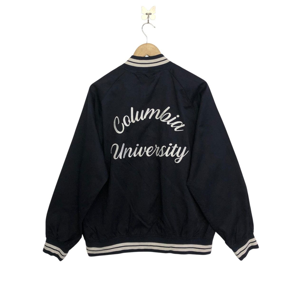 GU *GU xCOLUMBIA UNIVERSITY spellout embroidery varsity jacket Size US M / EU 48-50 / 2 - 1 Thumbnail