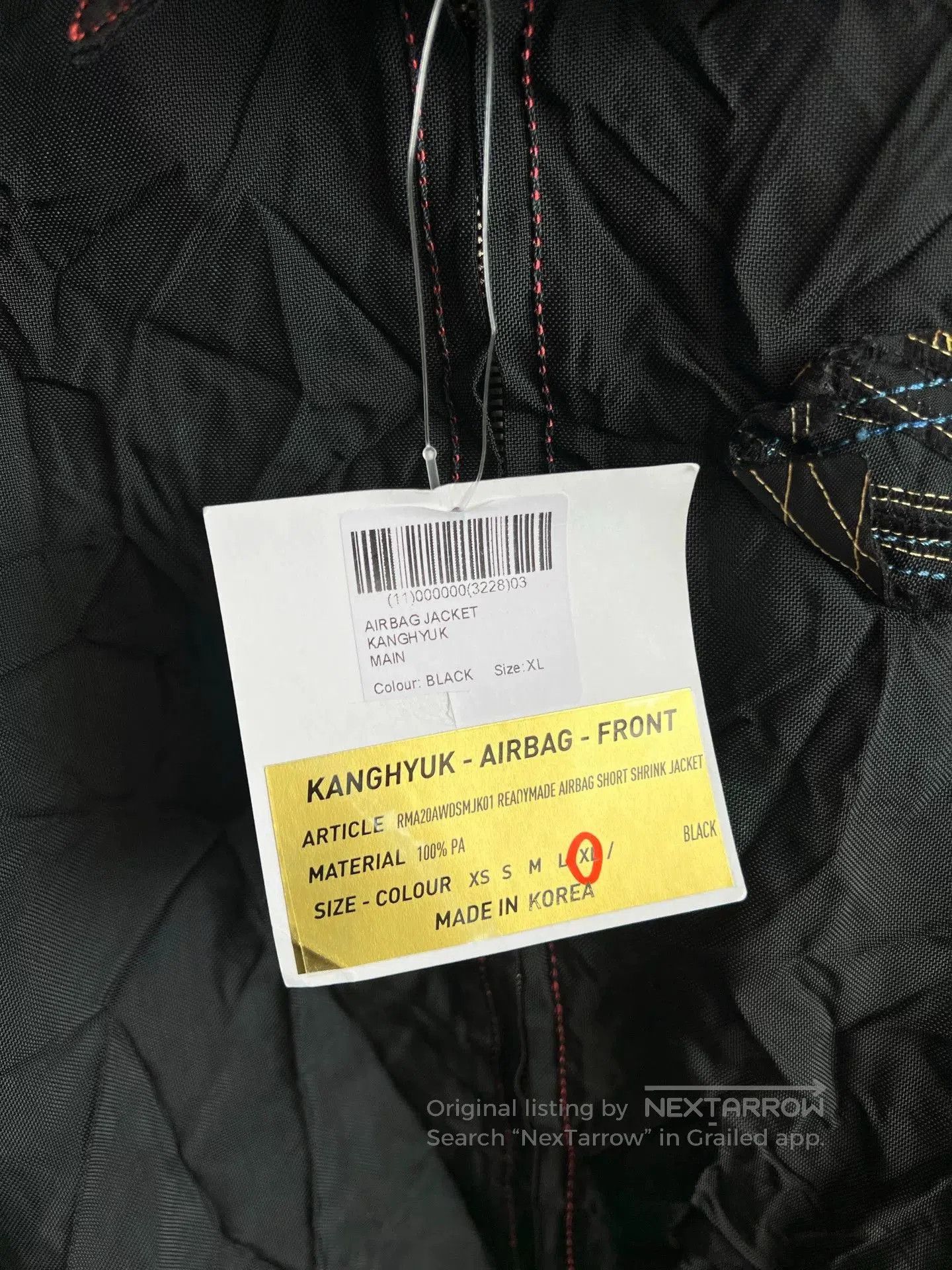 KANGHYUK Kanghyuk DSM Limited Airbag Pleated Jacket. Size US XL / EU 56 / 4 - 6 Thumbnail