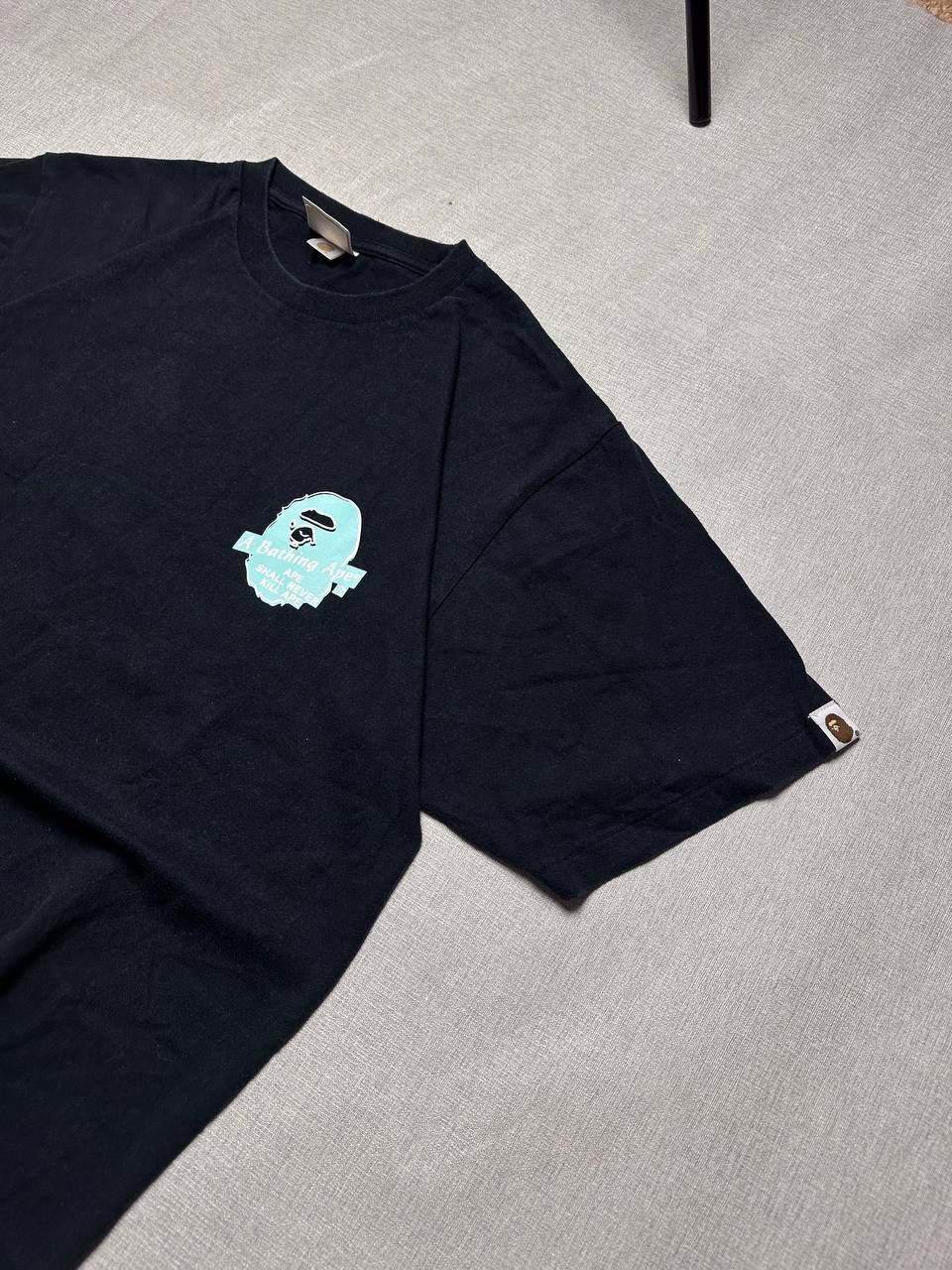 Bape BAPE Ape Shall Never Kill Ape Ape Head Tee Black Size US L / EU 52-54 / 3 - 5 Thumbnail