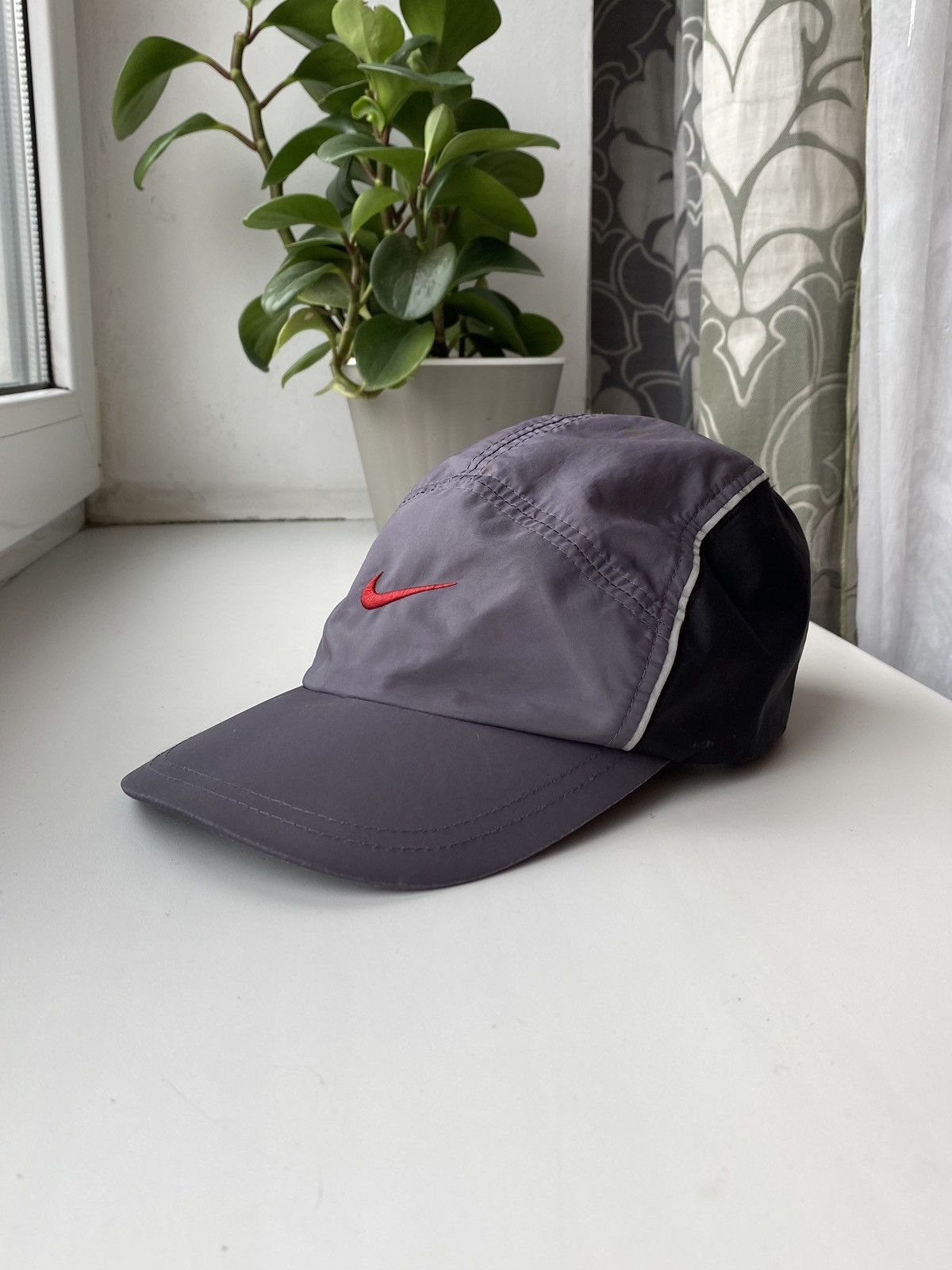 Nike × Vintage Vintage Nike Alpha Project 3M Running 5 Panel Hat Size ONE SIZE - 5 Thumbnail
