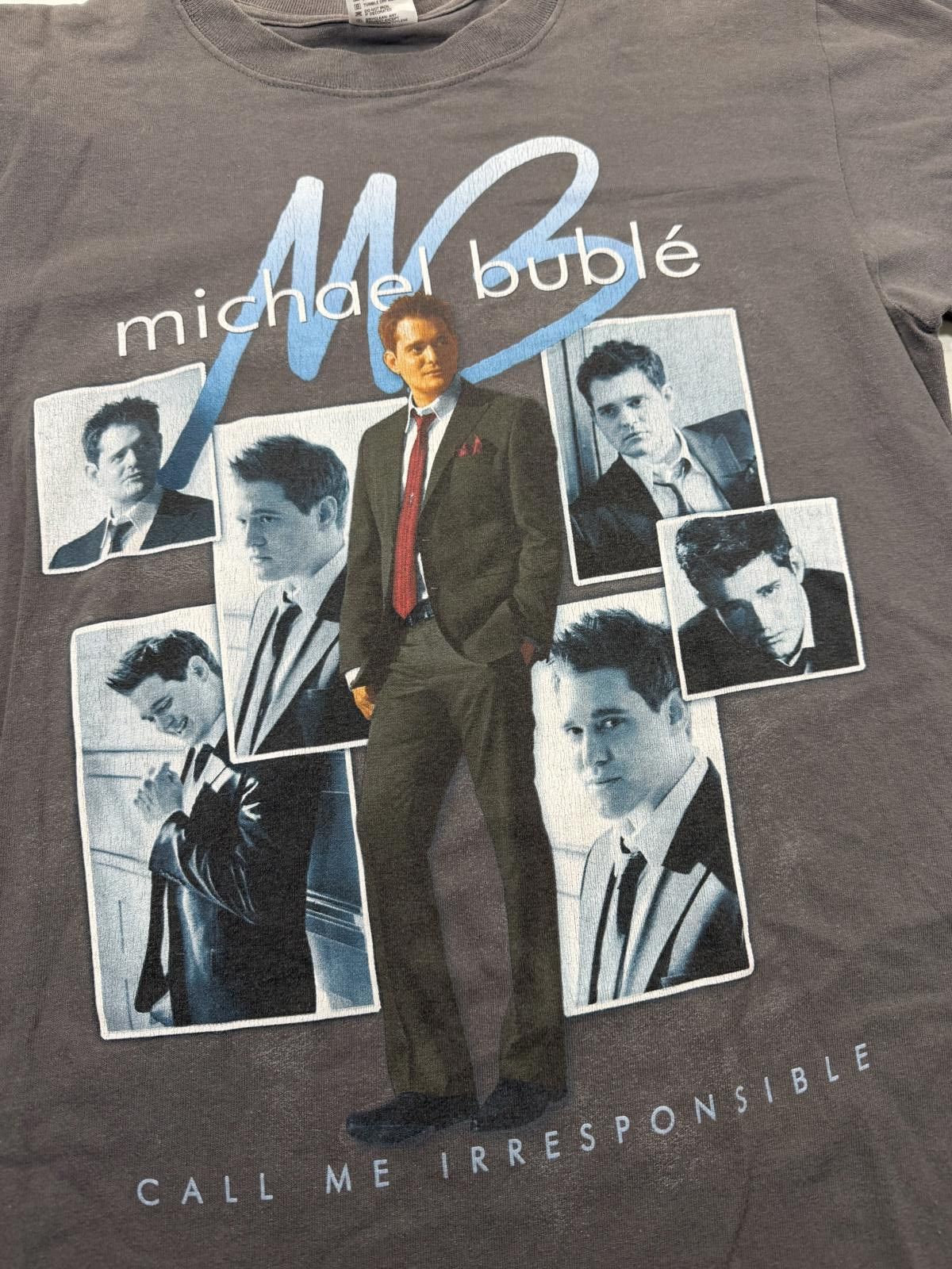 Other Vintage Michael Bublé Call Me Irresponsible Graphic T-Shirt Size ONE SIZE - 2 Thumbnail