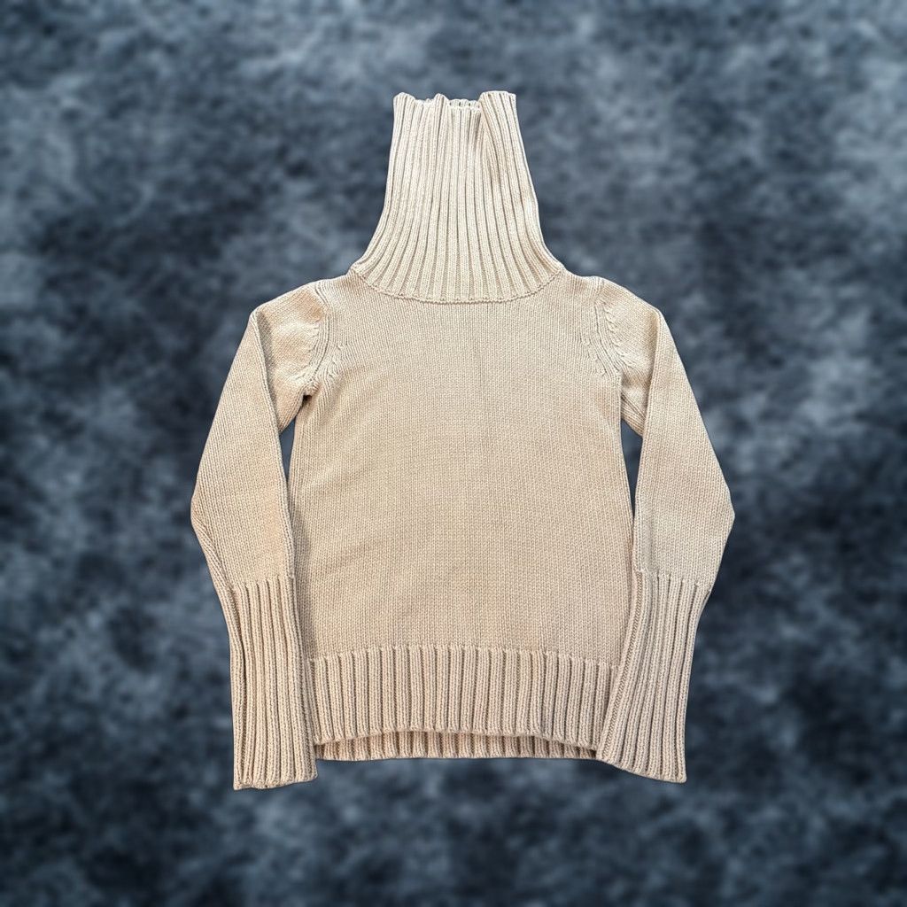 Gap Vintage Gap 90s Brown Pullover Turtleneck Women's Chunky Sweatshirt M User: Vintage Gap 90s Brown Turtleneck Pullover Women's Chunky Sweatshirt M Size M / US 6-8 / IT 42-44 - 1 Thumbnail