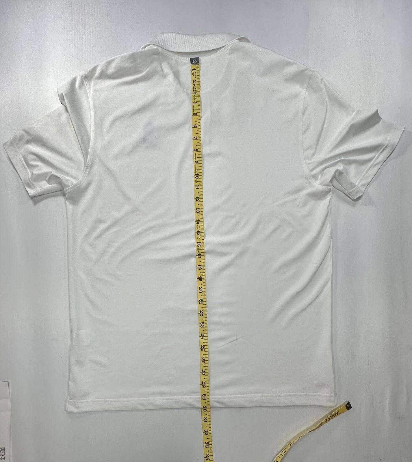 Brooks Brothers Brooks Brothers 1/4 Button Logo Polo Shirt White Mens XL Size US XL / EU 56 / 4 - 3 Thumbnail