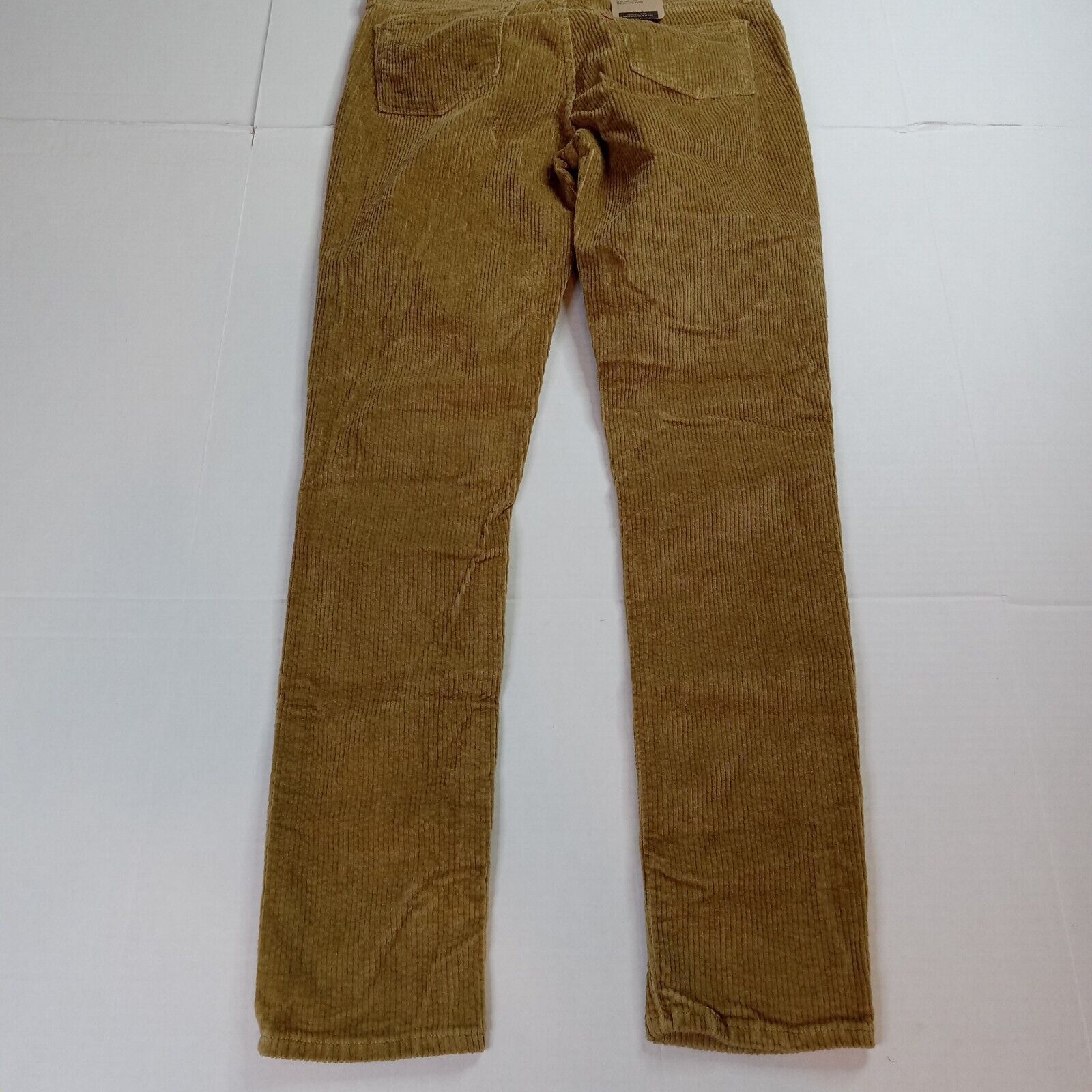 Levi's Levi's 711 Skinny Corduroy Pants Women's 29x30 Brown IRREGUL Size 29" - 8 Thumbnail