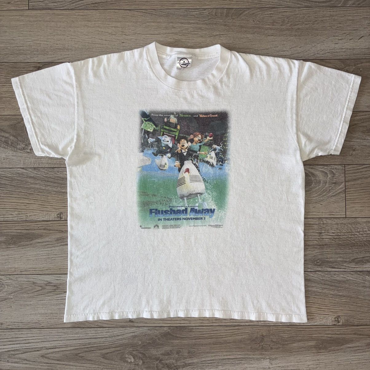 Delta Dreamworks animation Flushed Away 2006 movie promo tee Size US M / EU 48-50 / 2 - 1 Thumbnail