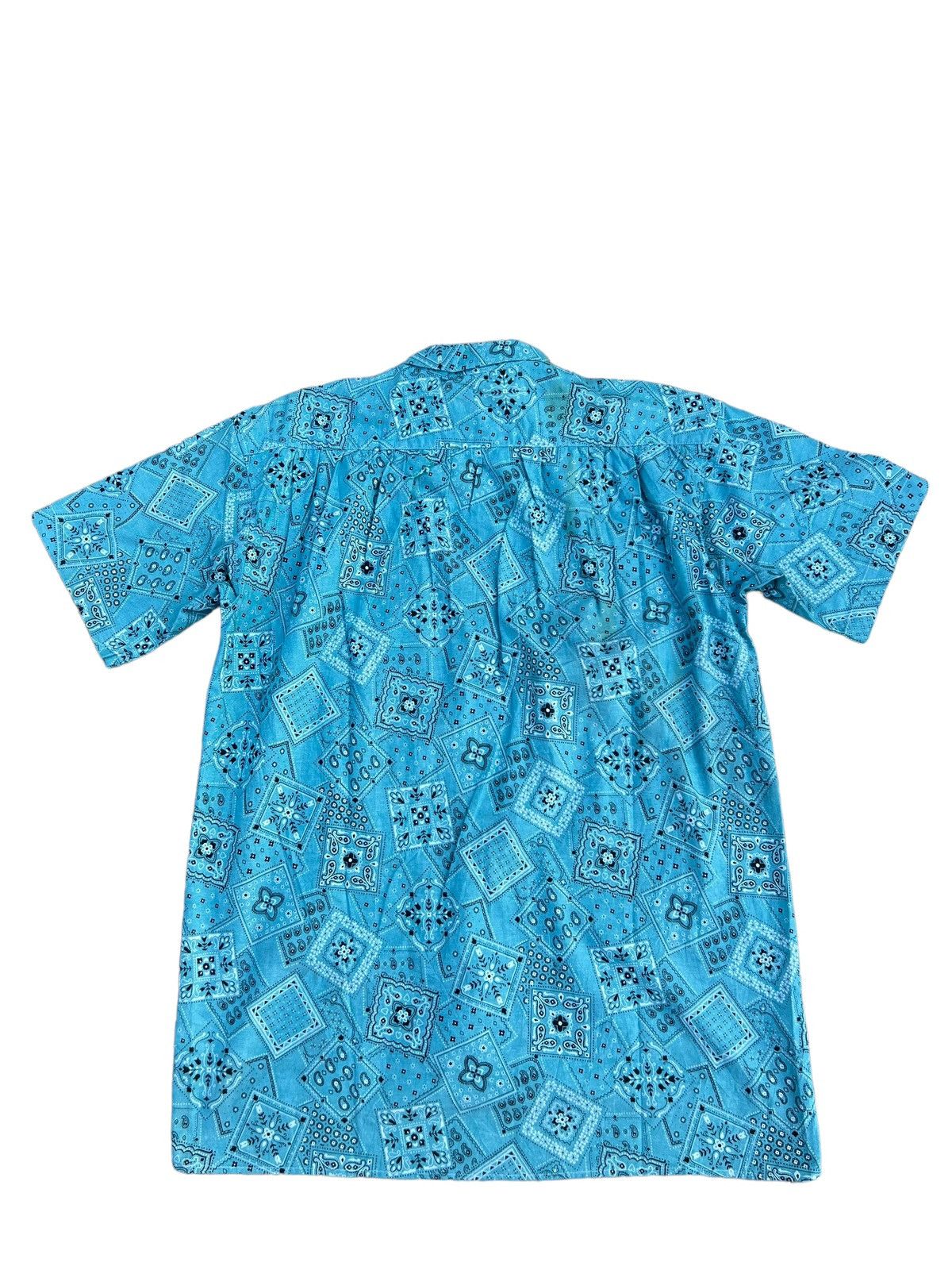 Vintage ICE FIRE JAPAN Two Pocket Paisley Oversize Shirt Size US L / EU 52-54 / 3 - 2 Thumbnail