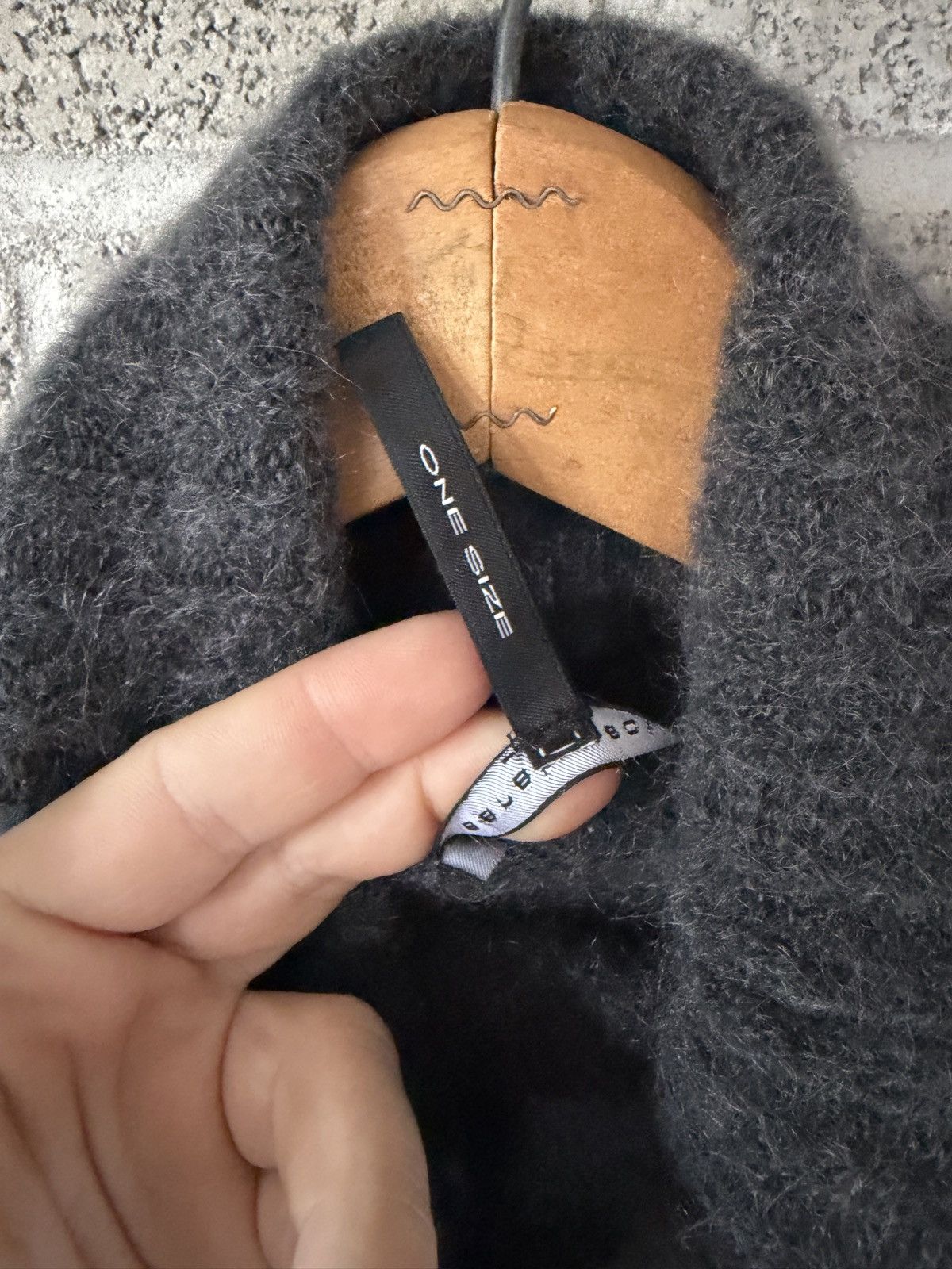 Sarah Pacini Sarah Pacini Mohair One Size Oversweater Size ONE SIZE - 9 Thumbnail