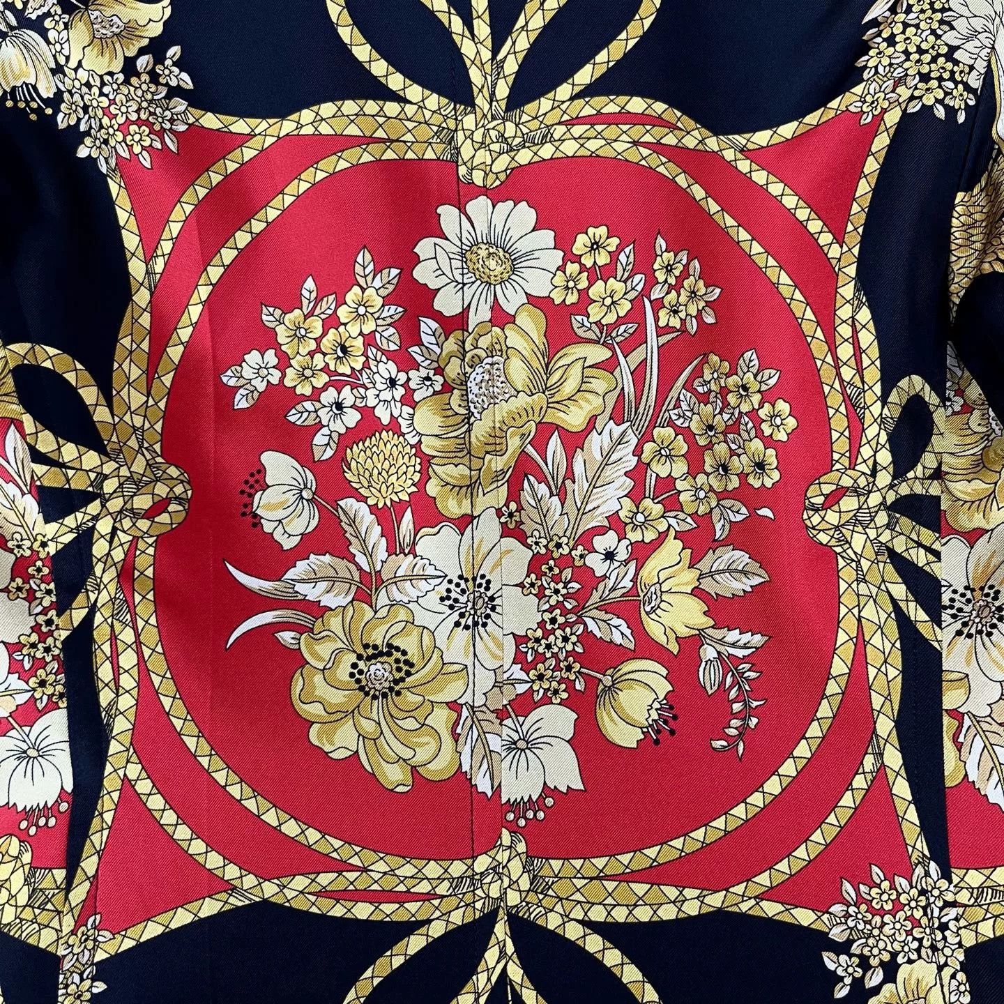 Gucci Gucci Baroque Floral Logo Blazer Size US S / EU 44-46 / 1 - 4 Thumbnail