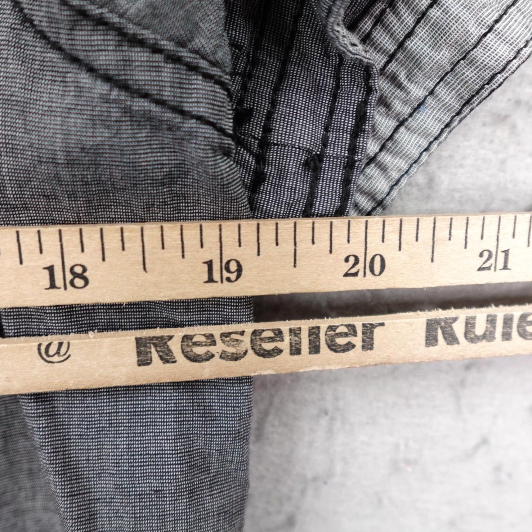 Vintage Rock Revival Shirt Mens Small Gray Button-Up Short Sleeve Embroidered Roll Tab Size US S / EU 44-46 / 1 - 7 Thumbnail