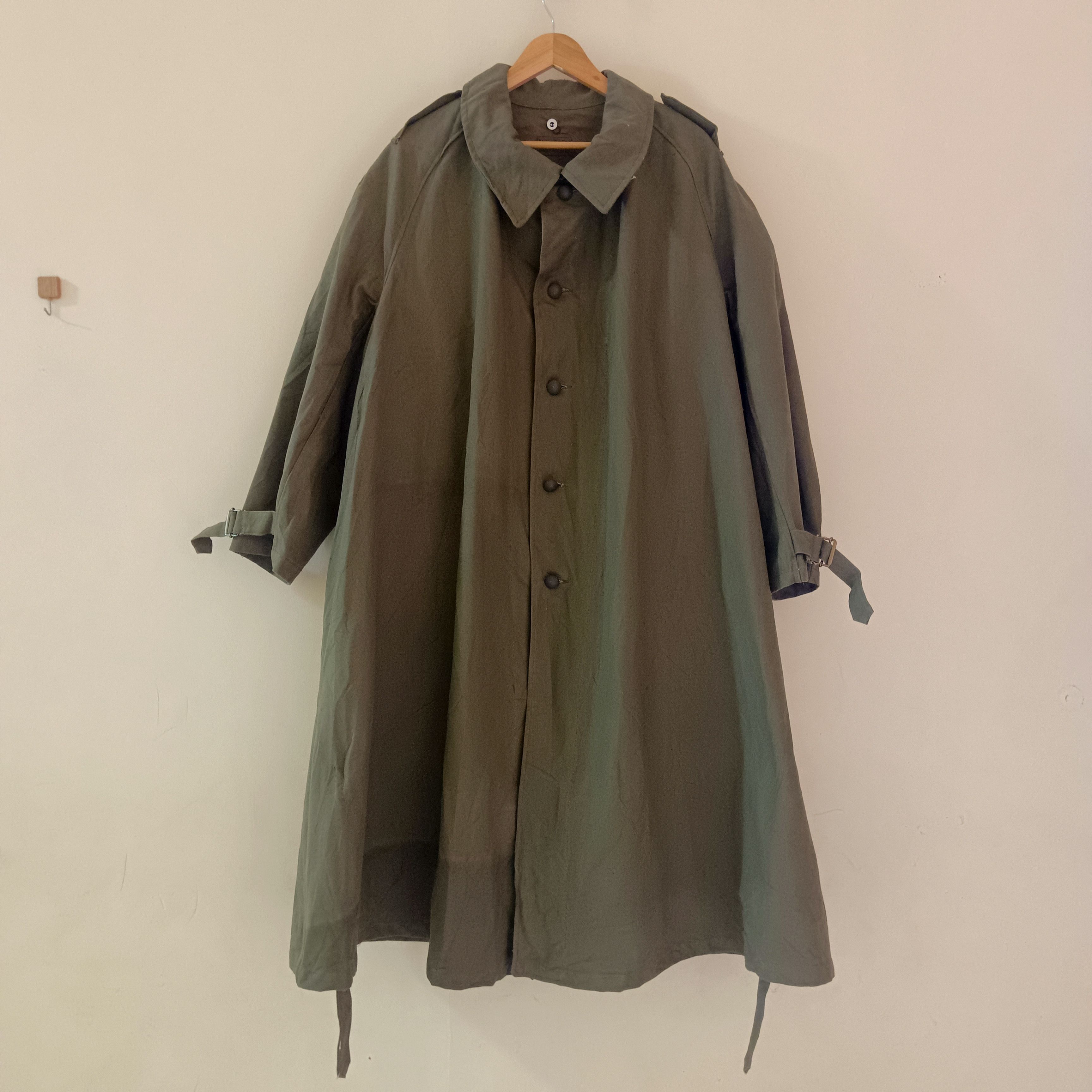 Vintage WWII M35 Paulhan & Fils Montpellier French Army Coat Size US L / EU 52-54 / 3 - 1 Thumbnail