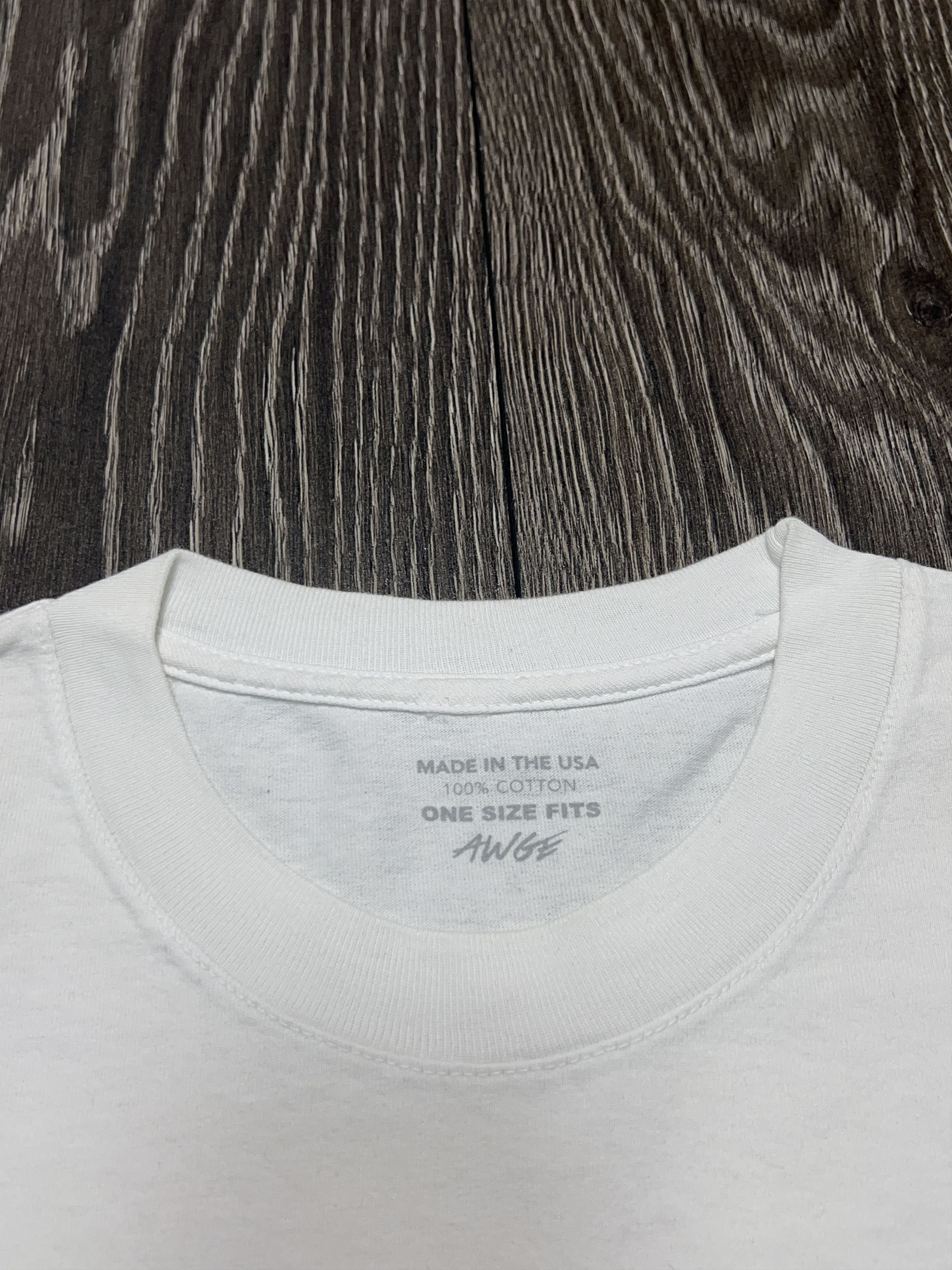 A$AP Rocky AWGE Or Nothing Rapper Logo T Shirt Tee One Size Made in USA Size US M / EU 48-50 / 2 - 3 Thumbnail