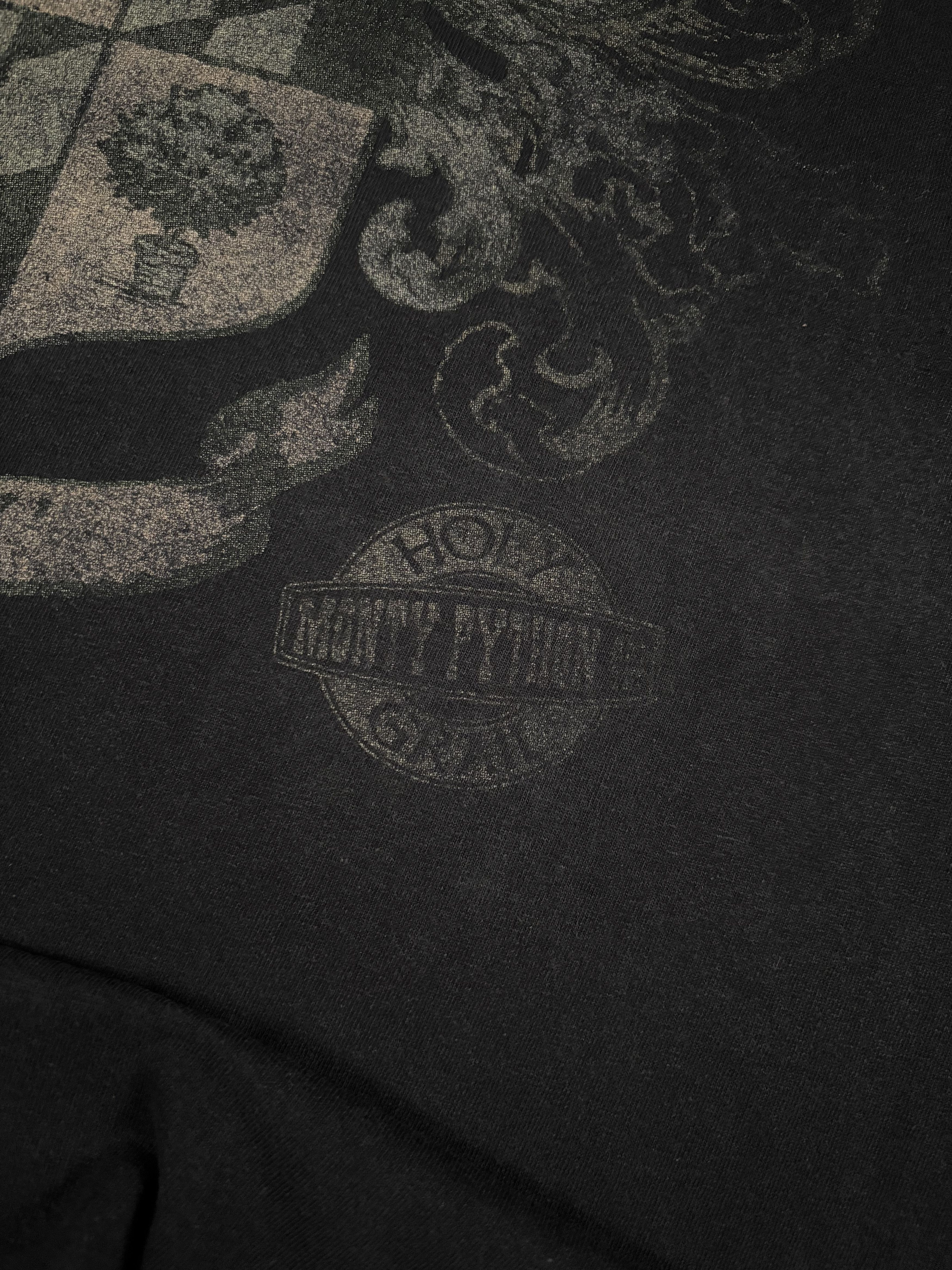 Liquid Blue Liquid Blue XL Black Monty Python Print Cotton T-shirt Size US XL / EU 56 / 4 - 3 Thumbnail