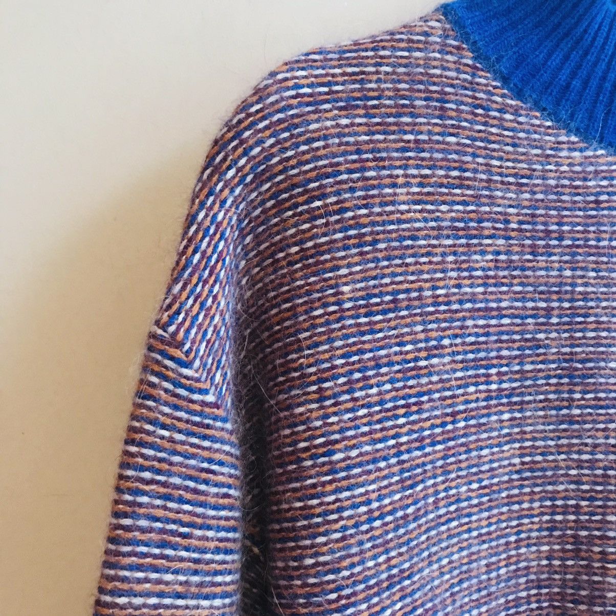 20471120 × If Six Was Nine Japanese Fuzzy Hand Knitted Sweater Size M / US 6-8 / IT 42-44 - 6 Thumbnail