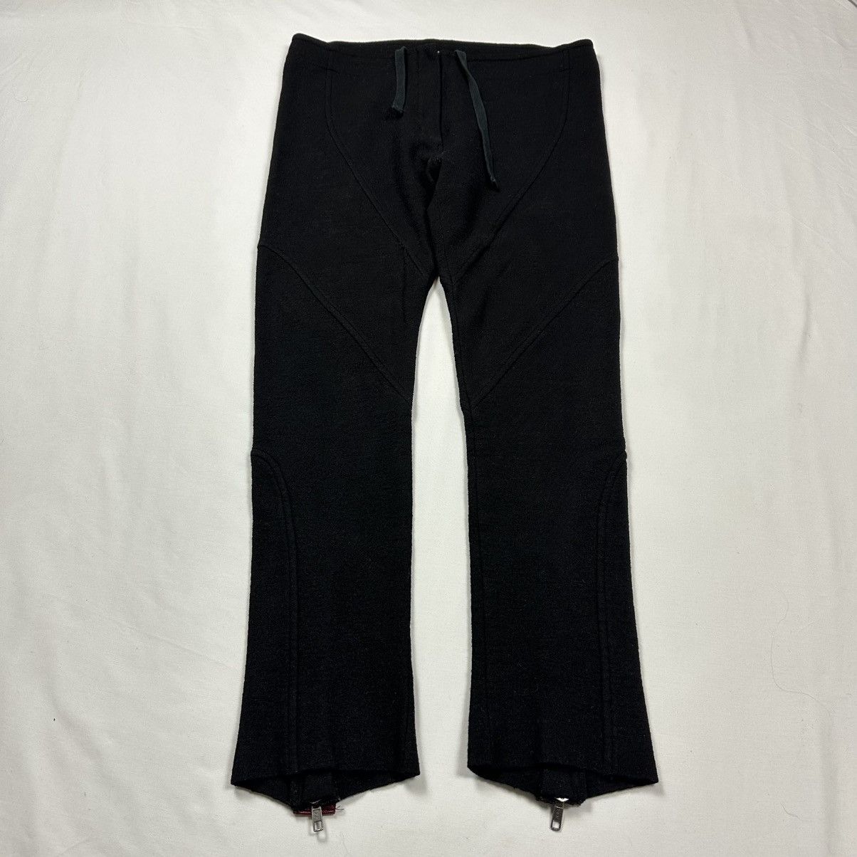 Ann Demeulemeester Ann Demeulemeester Wool Zipper Pants Archive Size 26" / US 2 / IT 38 - 2 Thumbnail