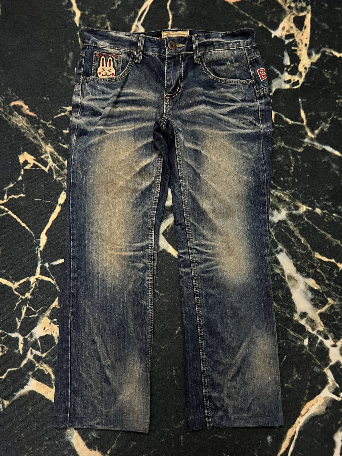 Japanese Brand × Jean × Vintage YOSHITOMO NARA LOLITA JEANS 32 X 35.5 Size 32" / US 10 / IT 46 - 5 Thumbnail