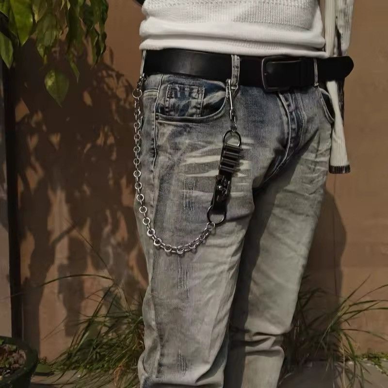 Other Revolver Bullet Row Pants Chain Leather Cover Minimalism Size ONE SIZE - 1 Thumbnail