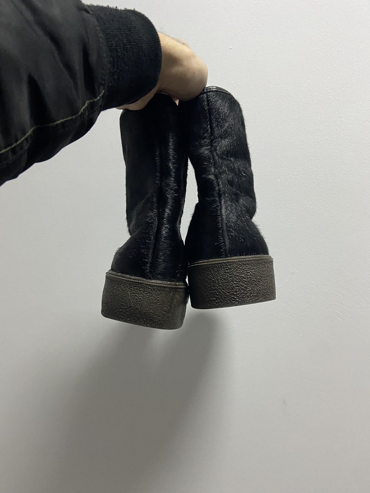 Helix Helix Julius fur hi boots vintage rare archive Size US 10 / EU 43 - 3 Thumbnail