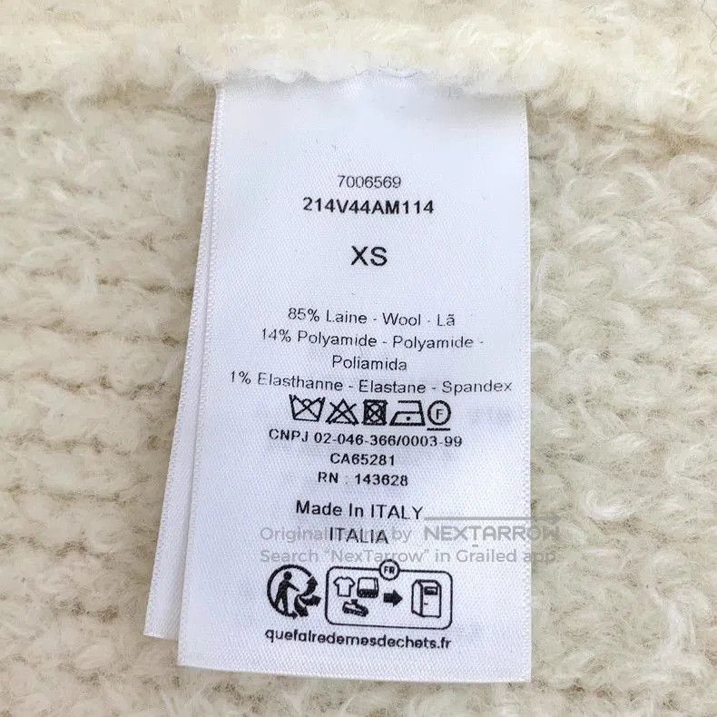 Dior Dior Logo Embroidered Wool Collared Jacket. Size US XS / EU 42 / 0 - 7 Thumbnail