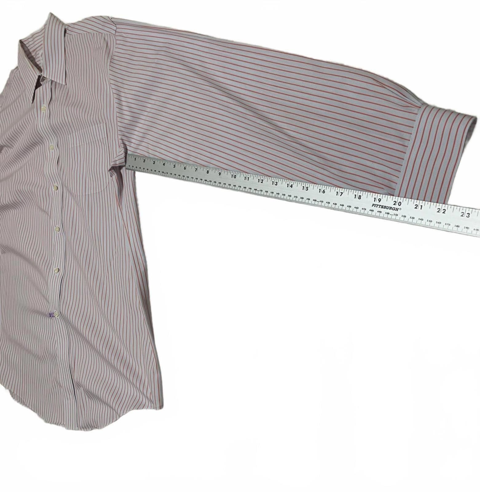 Brooks Brothers Brooks Brothers Men's 16-36 Dress Shirt Non-Iron Supima Size 42R - 7 Thumbnail