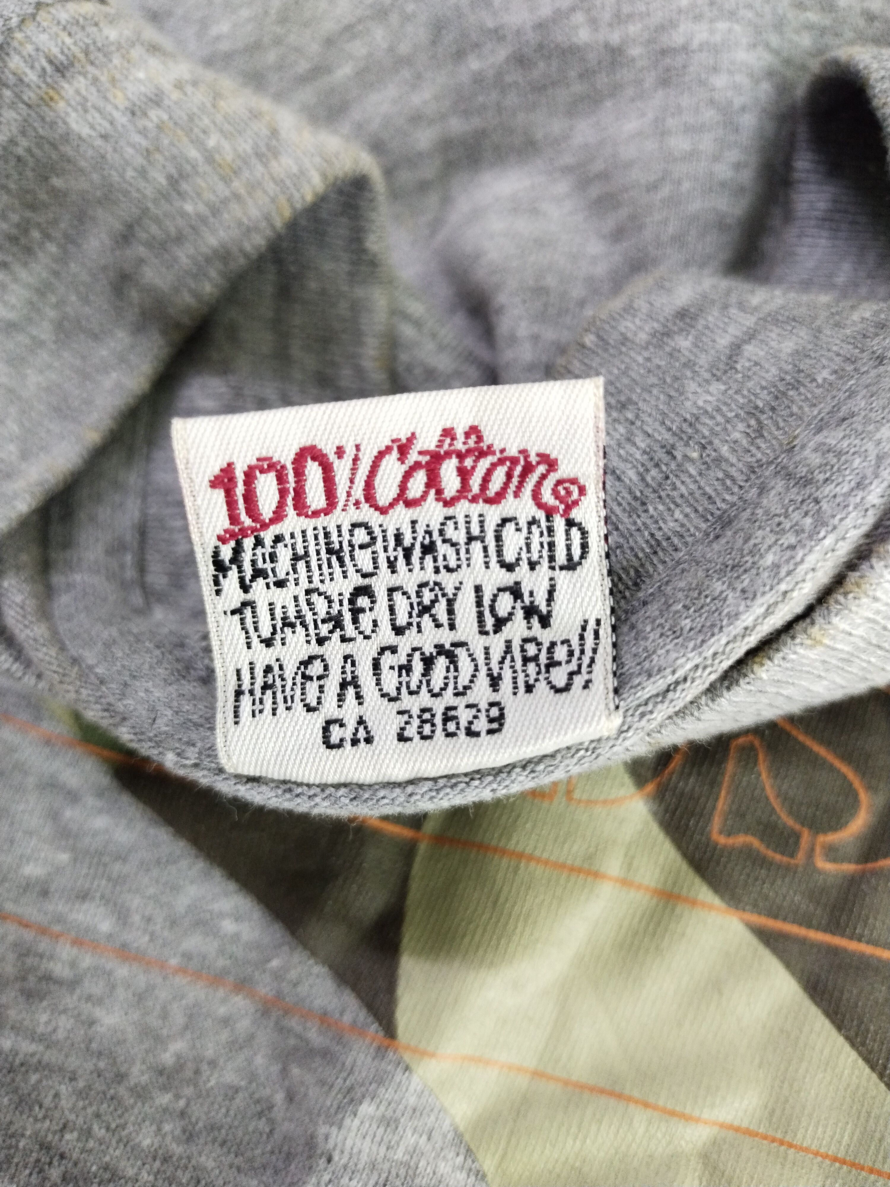 Stussy × Vintage 90's Vintage Stussy Camo Army Long Sleeve Tee Size US L / EU 52-54 / 3 - 13 Thumbnail