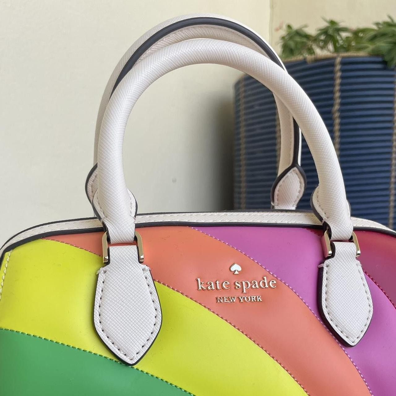 Kate Spade 🌈 Rainbow Kate Spade New York leather crossbody bag Size ONE SIZE - 4 Thumbnail