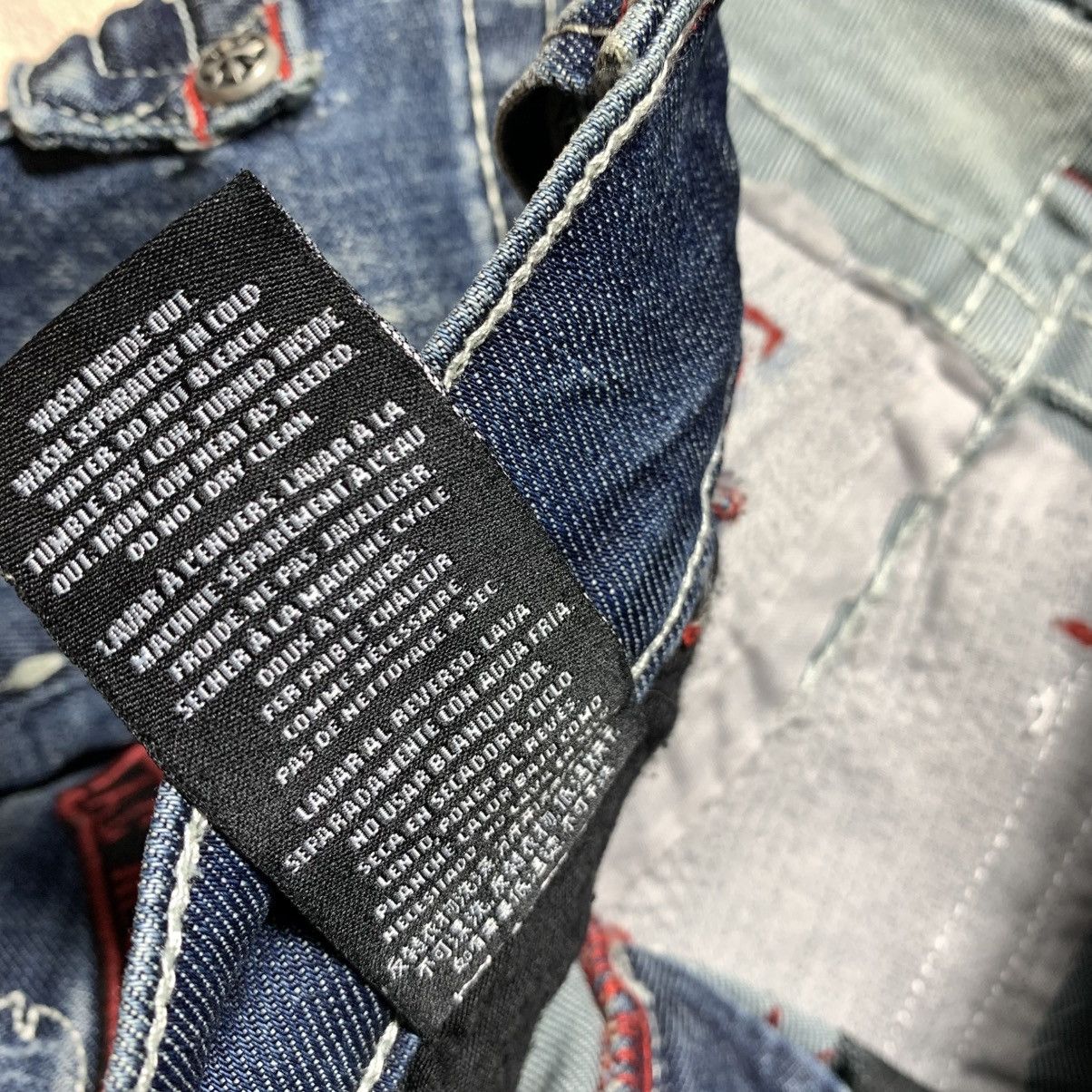 Affliction Y2k Affliction Distressed Flare Patch Punk Lgb V-keii Style Size US 29 - 13 Thumbnail