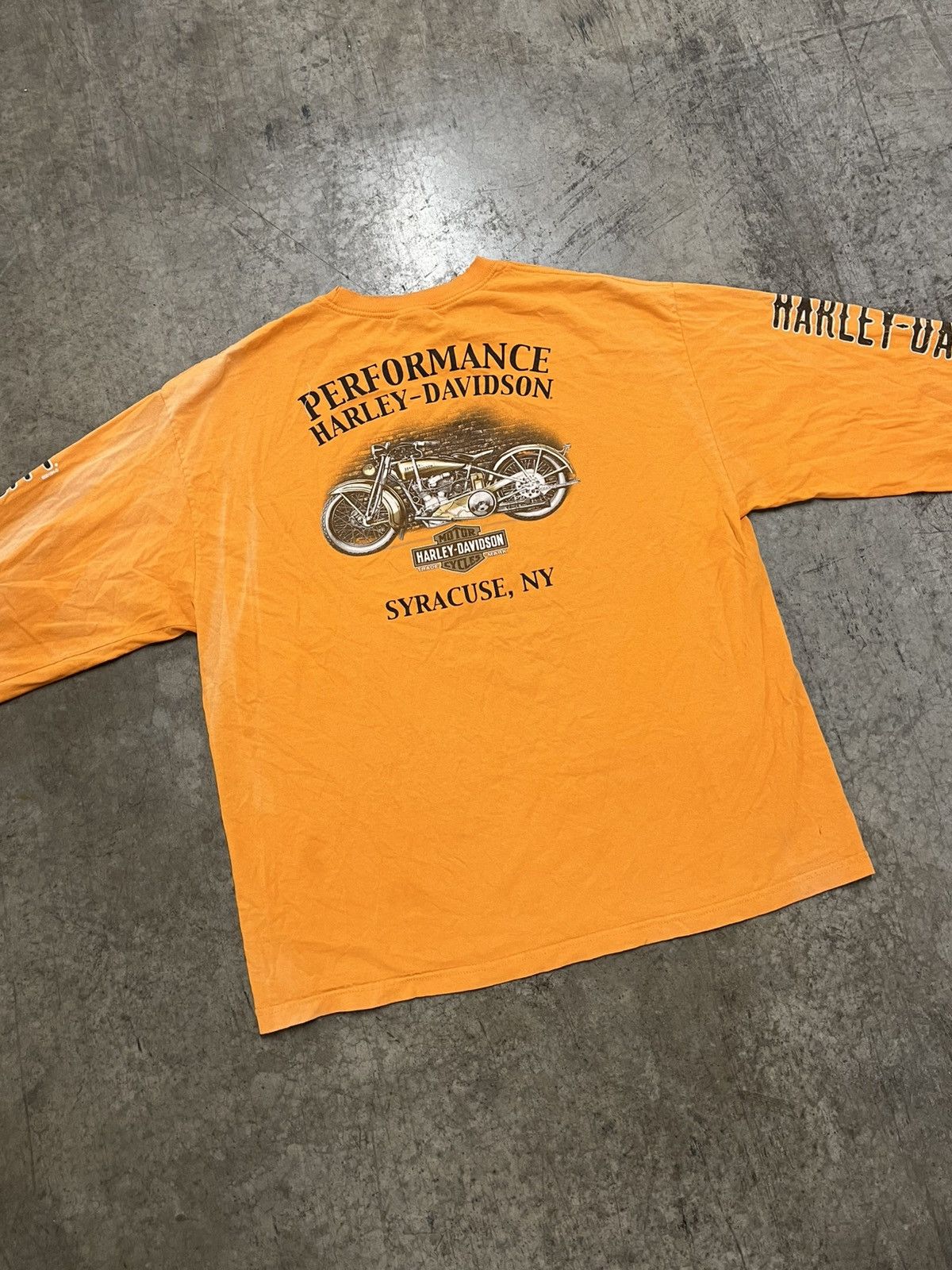 Harley Davidson × Vintage Harley Davison vintage longsleeve tee shirt hype rare 90s Size US XXL / EU 58 / 5 - 8 Thumbnail